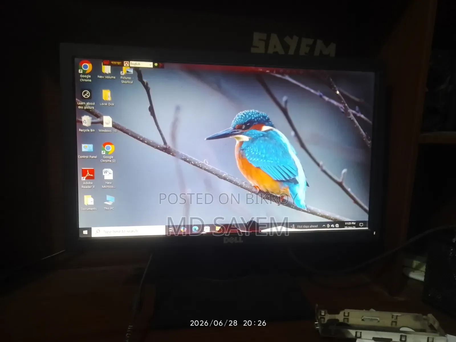 Desktop Computer Dell OptiPlex 390 8GB Intel Core i3 HDD 320GB