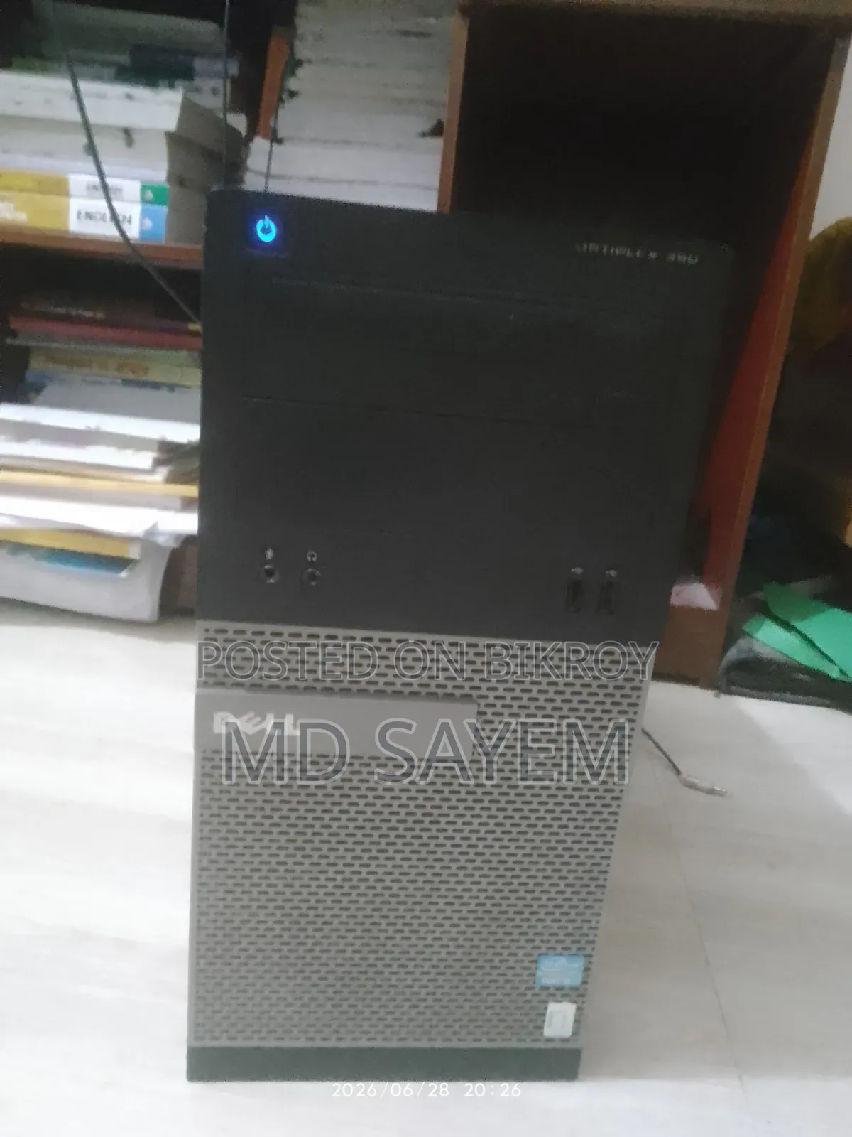 Desktop Computer Dell OptiPlex 390 8GB Intel Core i3 HDD 320GB