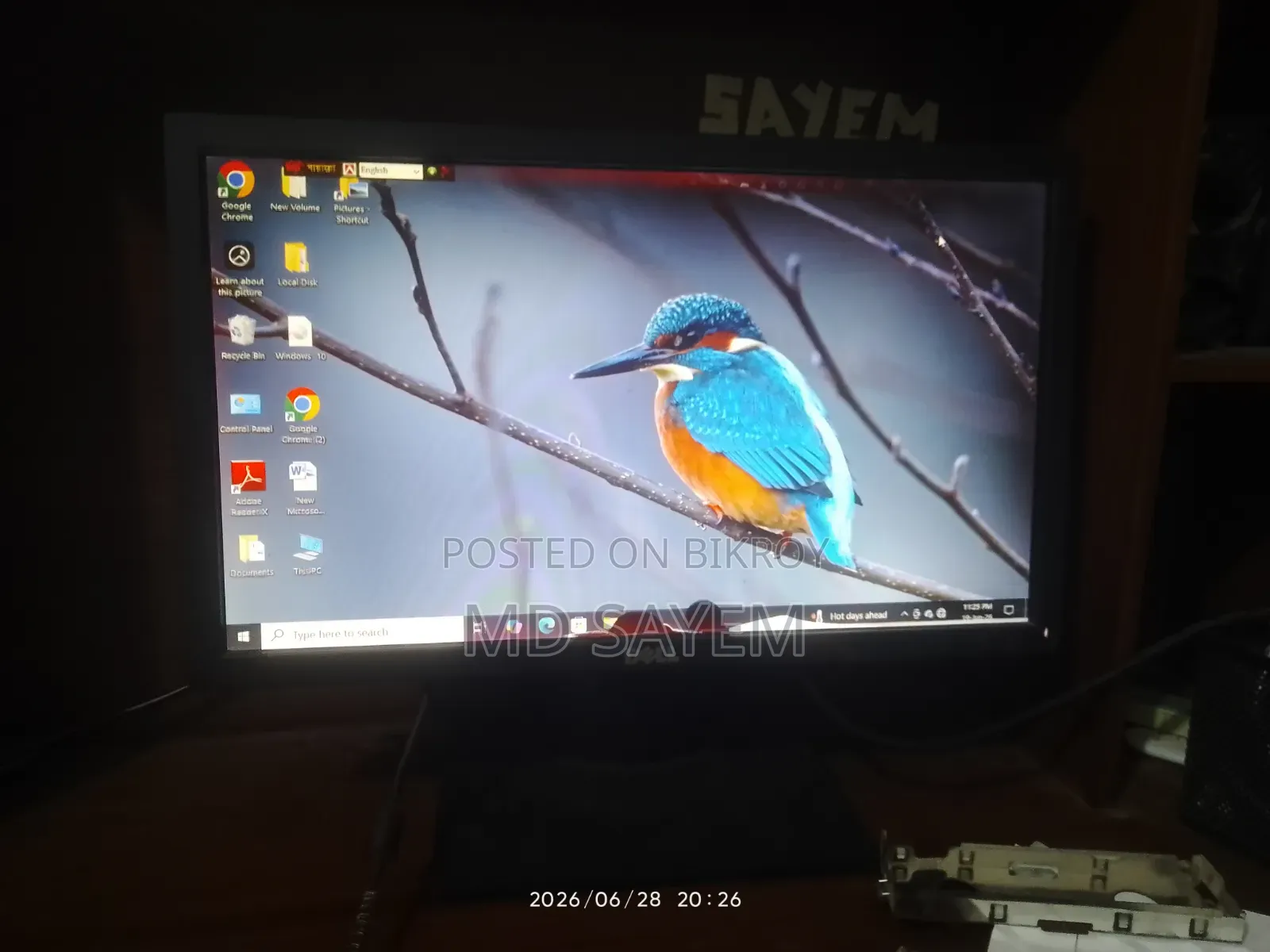 Desktop Computer Dell OptiPlex 390 8GB Intel Core i3 HDD 320GB