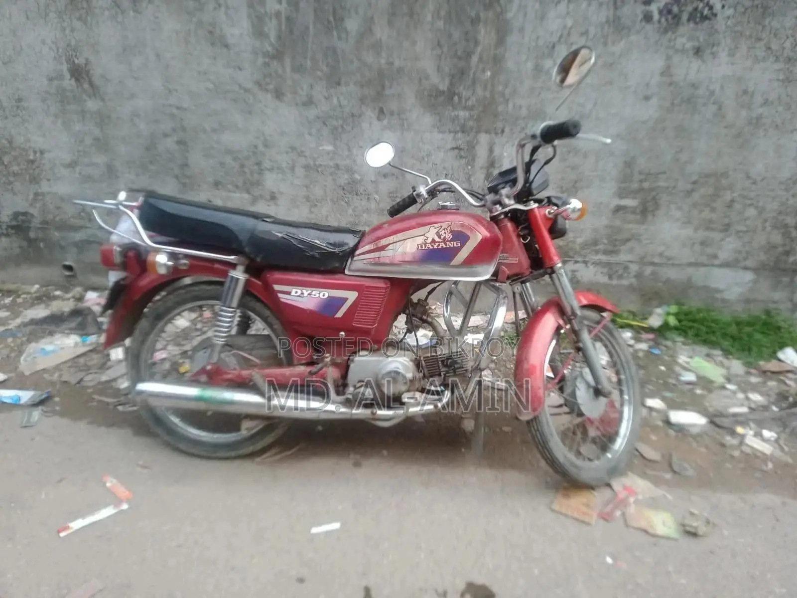 Dayang DY100-A 1985 Red