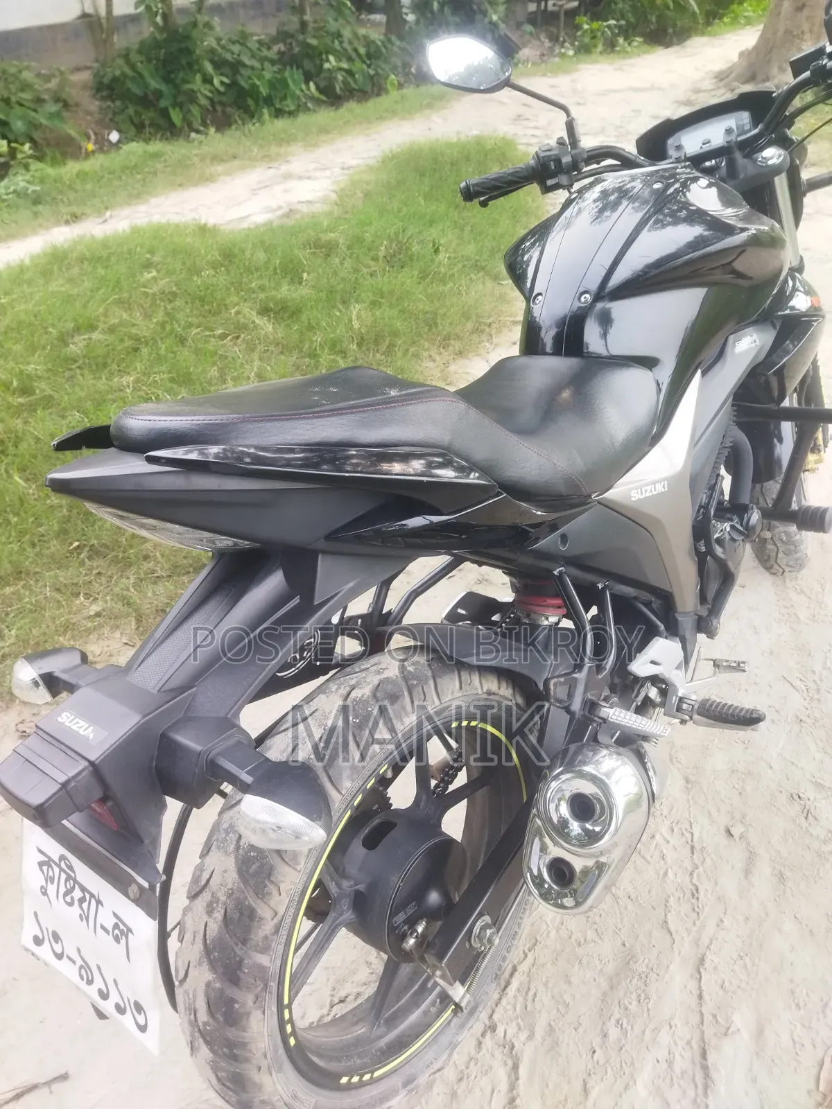 Suzuki Gixxer Monotone 2023 Black