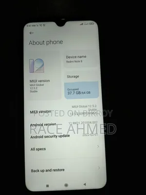 Xiaomi Redmi Note 8 64 GB Blue