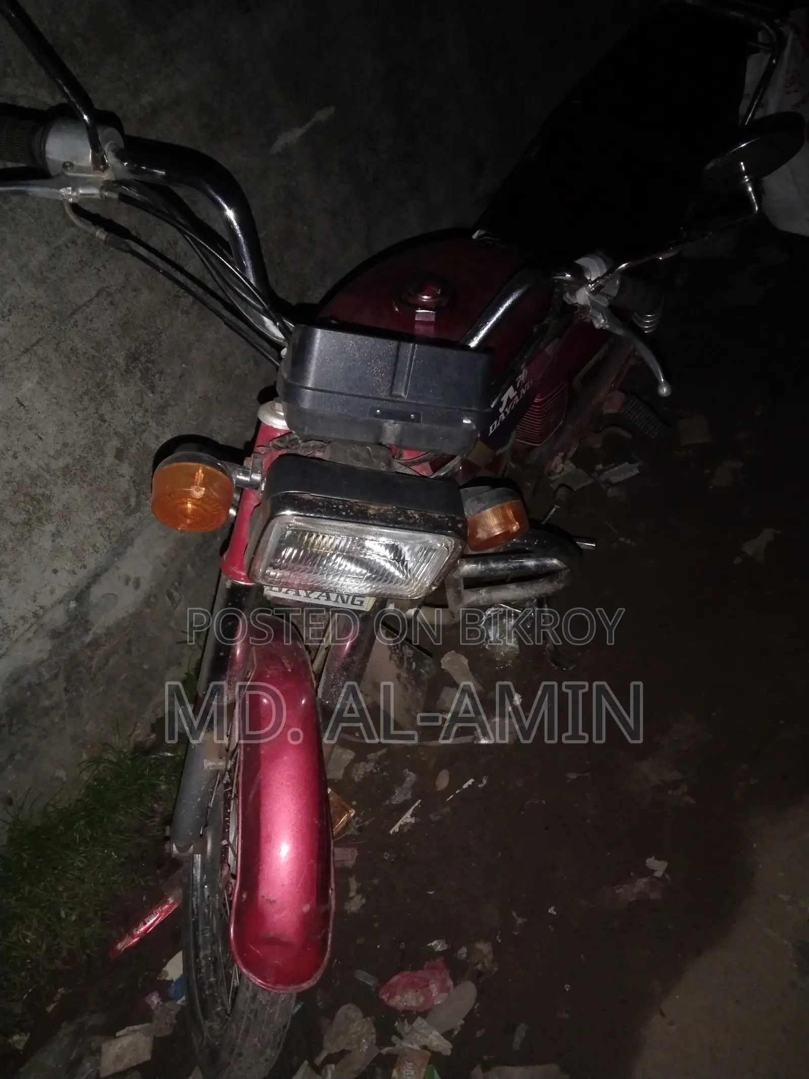 Dayang DY100-A 1985 Red