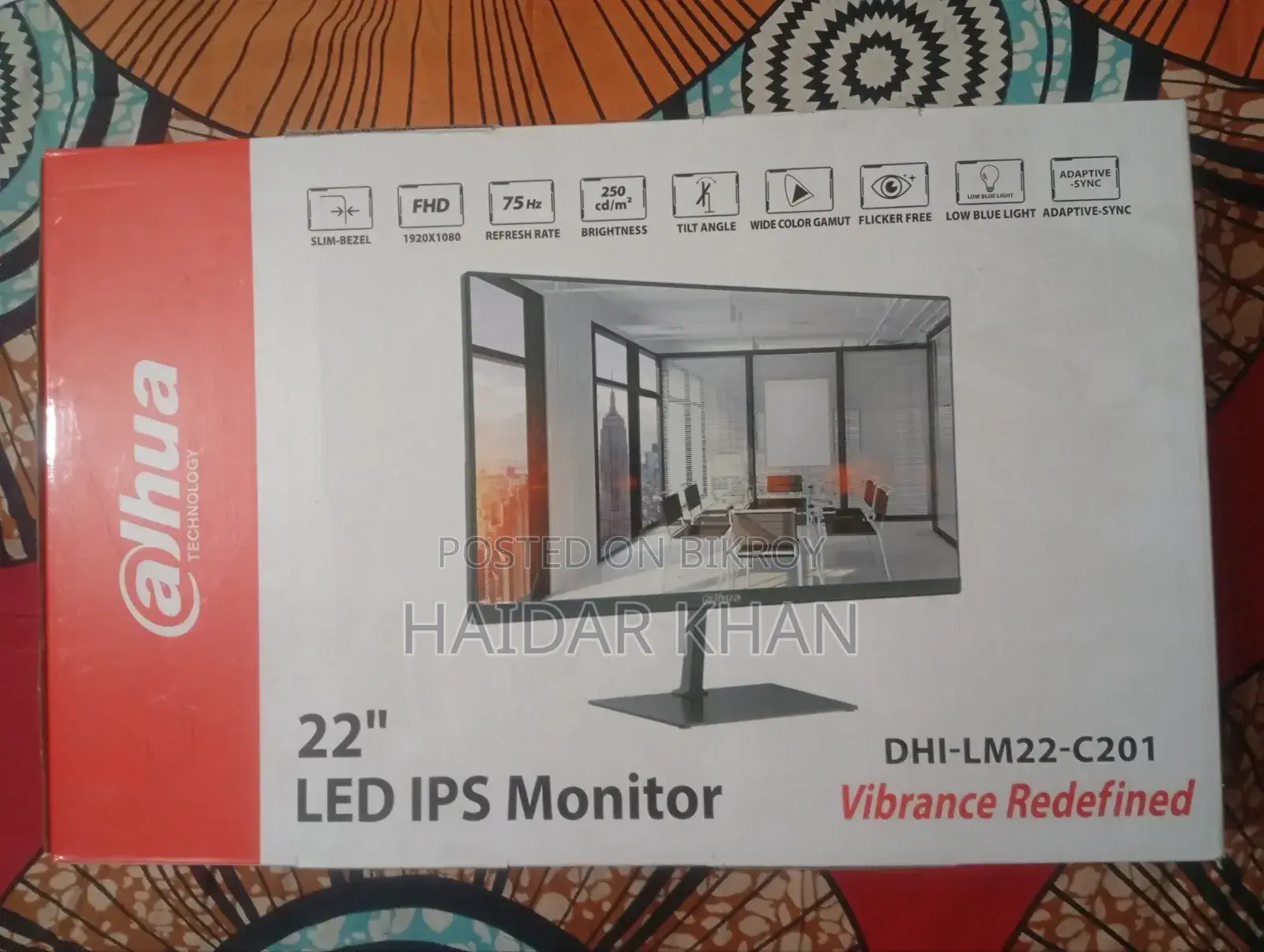 Dahua 22" LED IPS Monitor