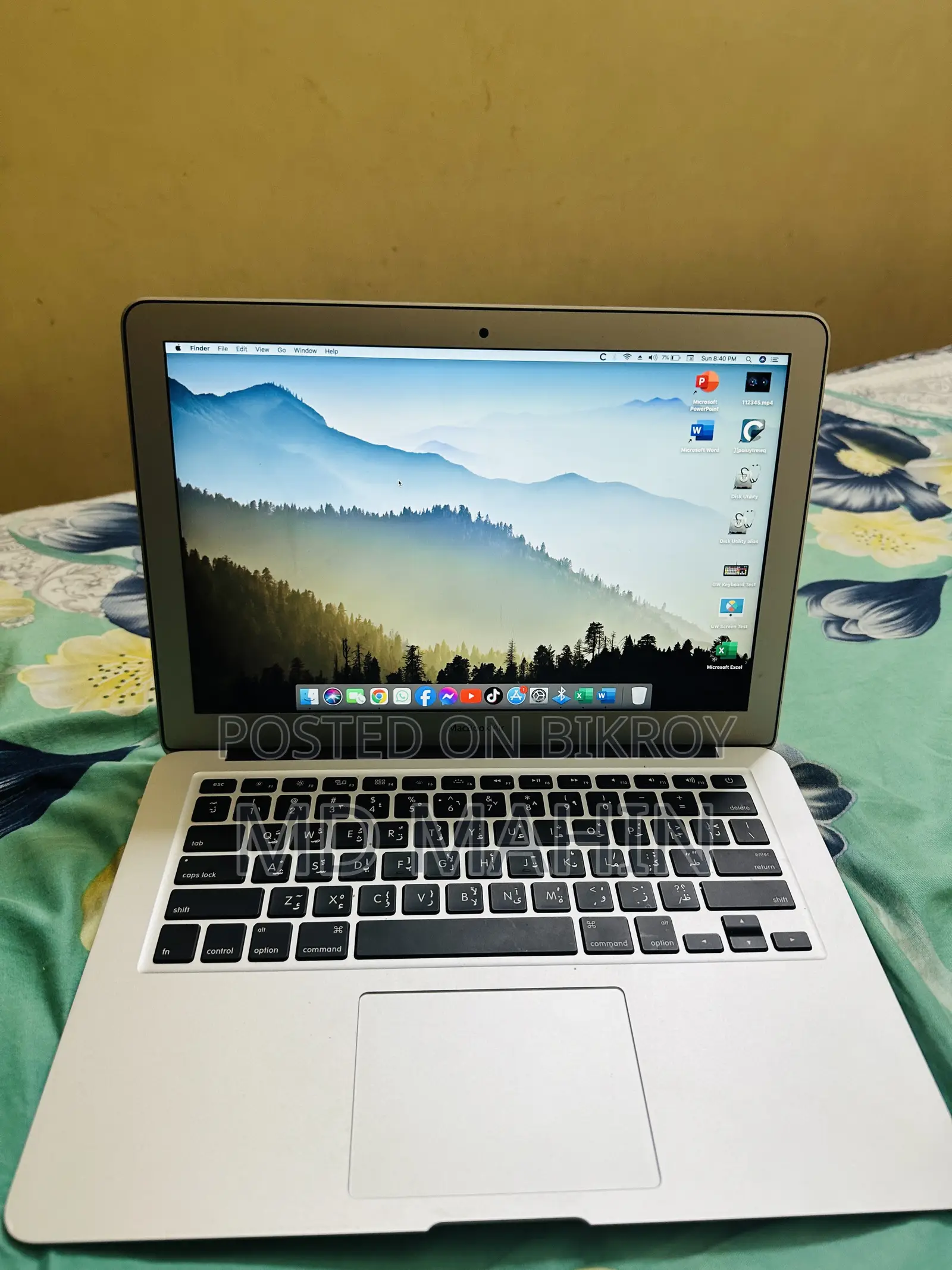 New Laptop Apple MacBook Air 8GB Apple M3 Pro SSD 256GB