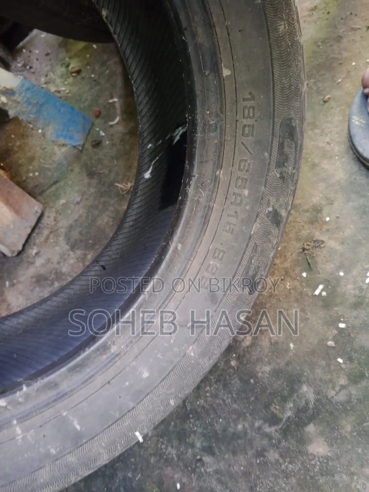Old private car tires for sale