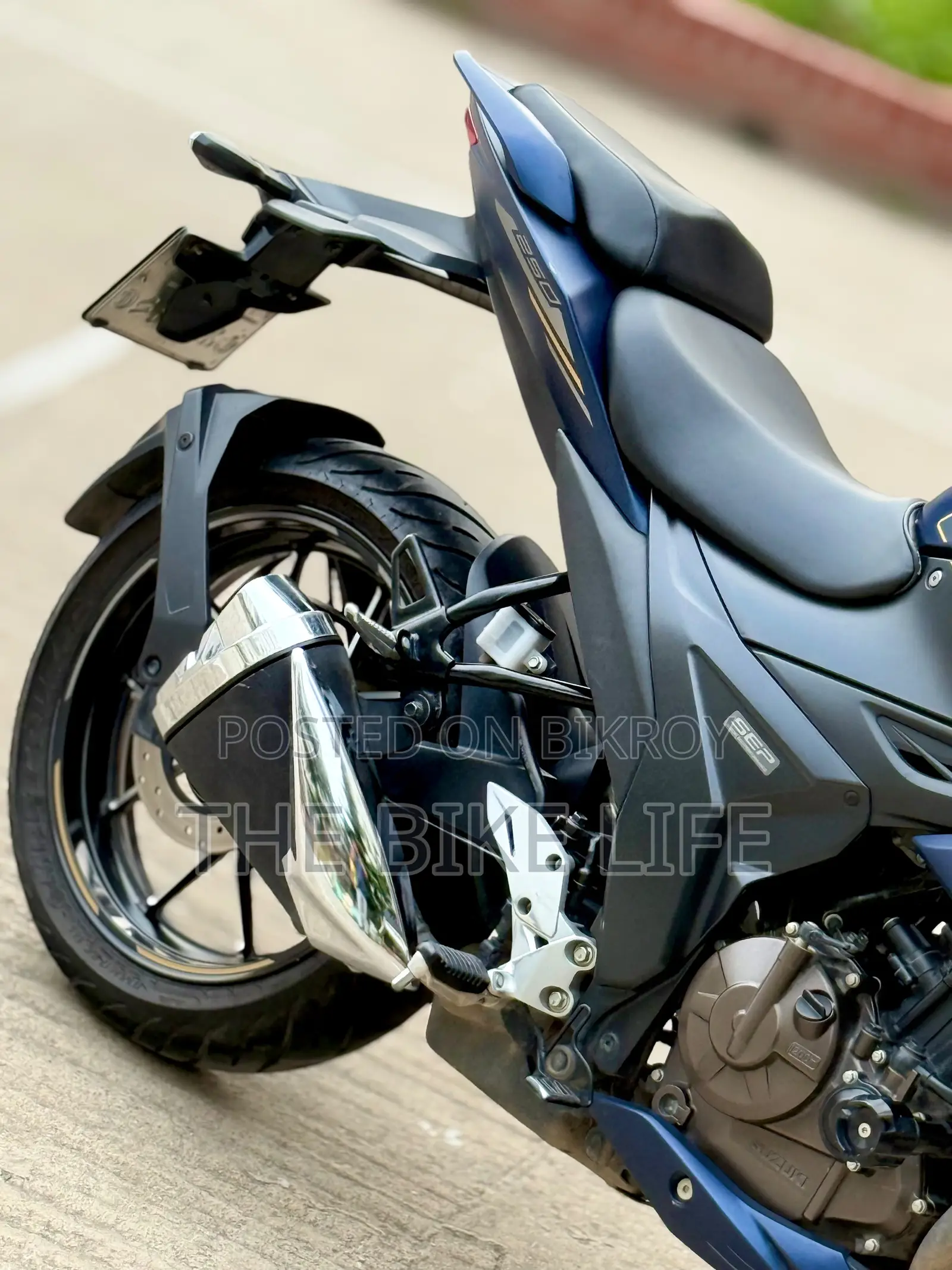 Suzuki Gixxer Fi ABS 2025 Blue