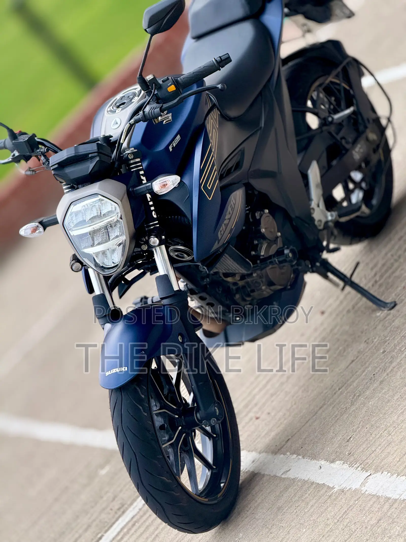 Suzuki Gixxer Fi ABS 2025 Blue
