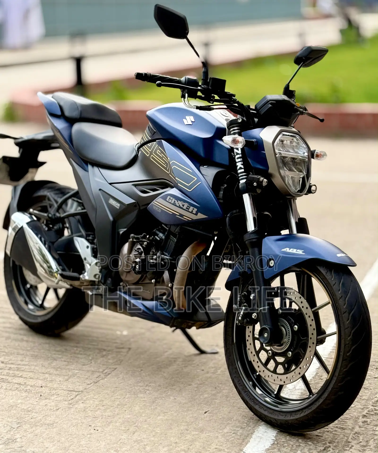 Suzuki Gixxer Fi ABS 2025 Blue