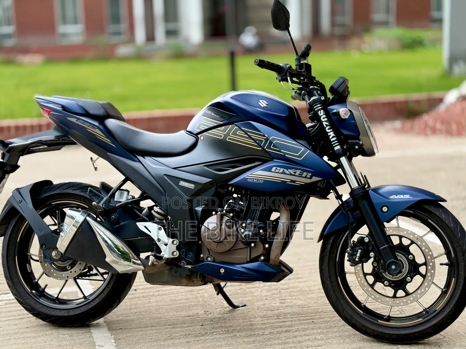 Suzuki Gixxer Fi ABS 2025 Blue