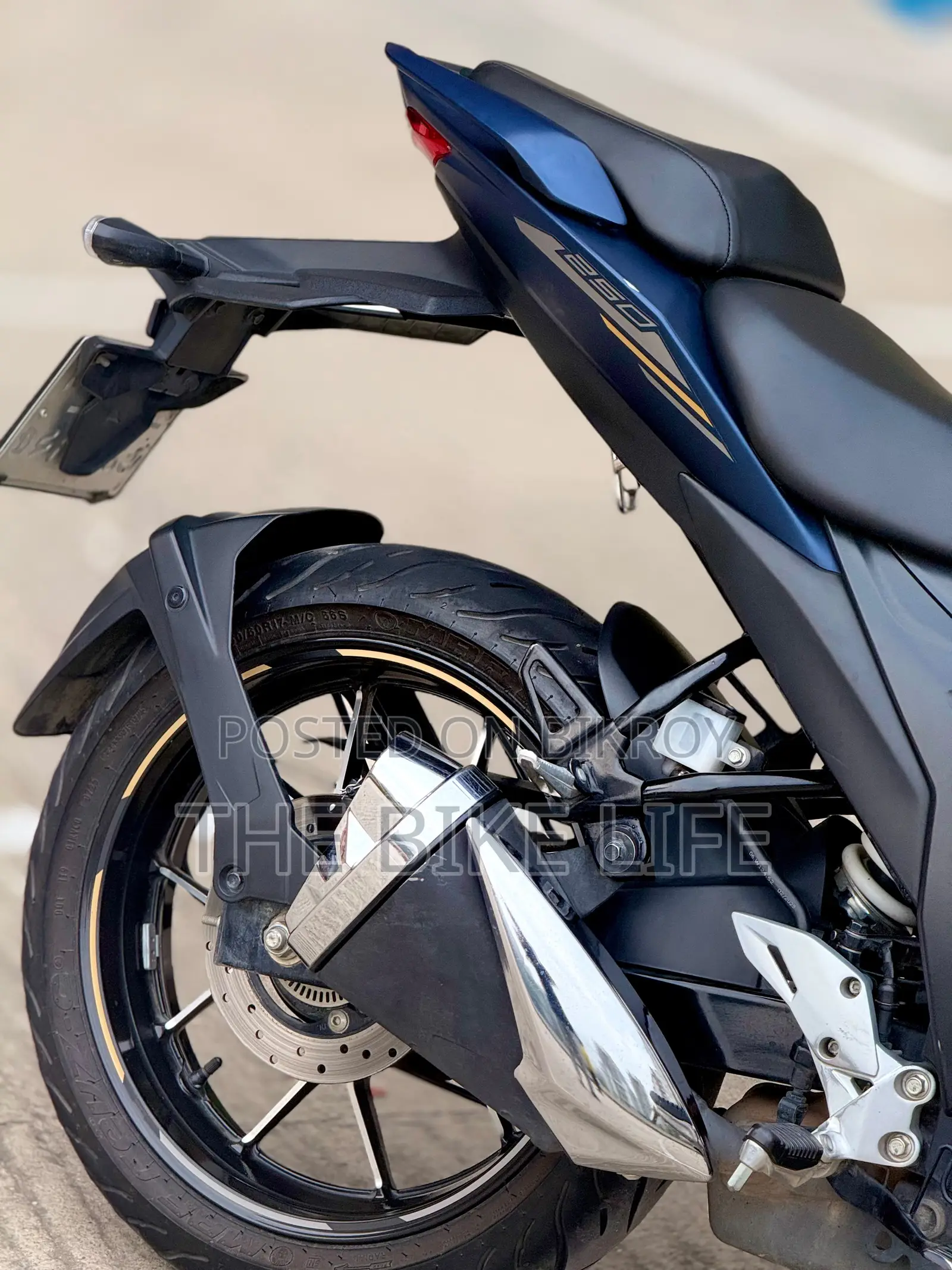 Suzuki Gixxer Fi ABS 2025 Blue