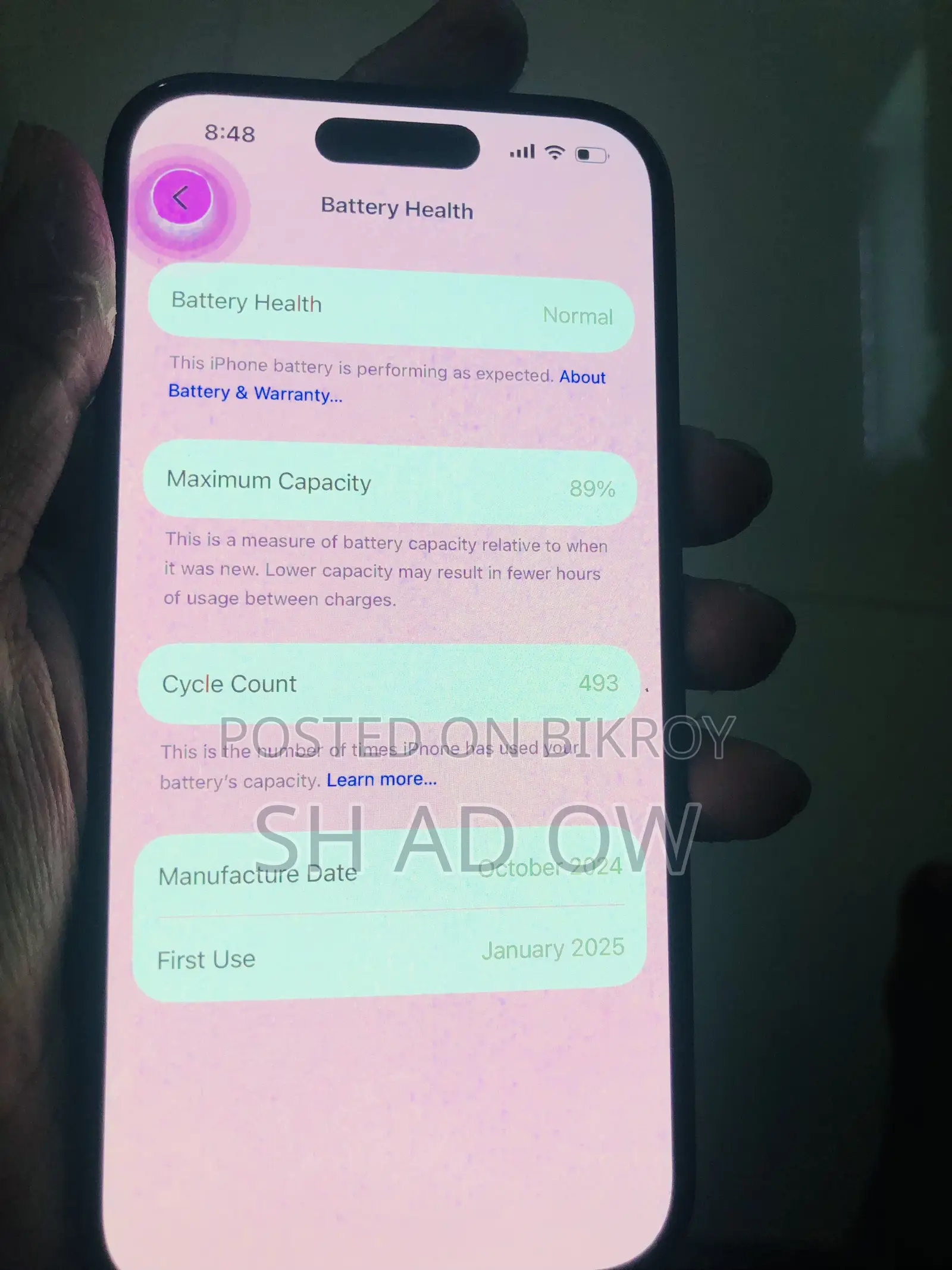 Apple iPhone 15 128 GB Black