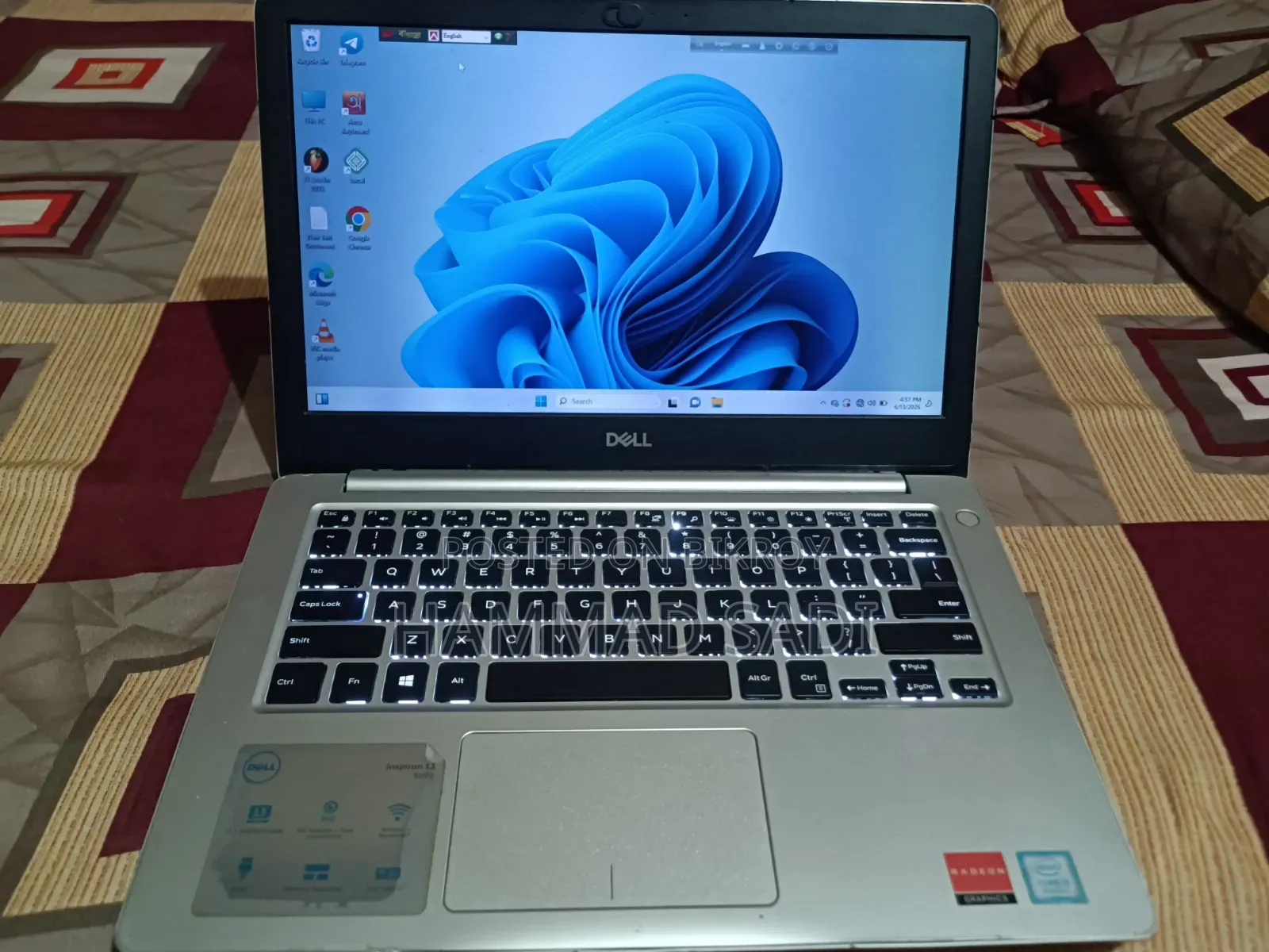 Laptop Dell Inspiron 15 3000 8GB Intel Core i5 SSHD+SSD 256GB