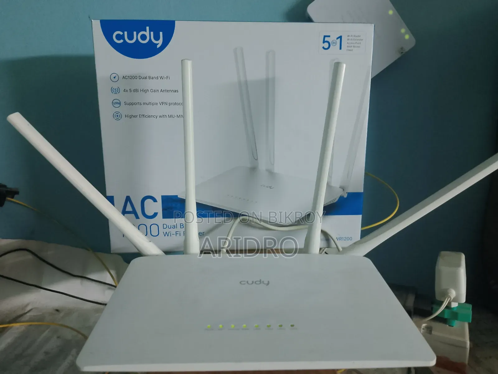 Cudy Wr1200 Dual-Band Router for Sale (Super Fresh Condition)