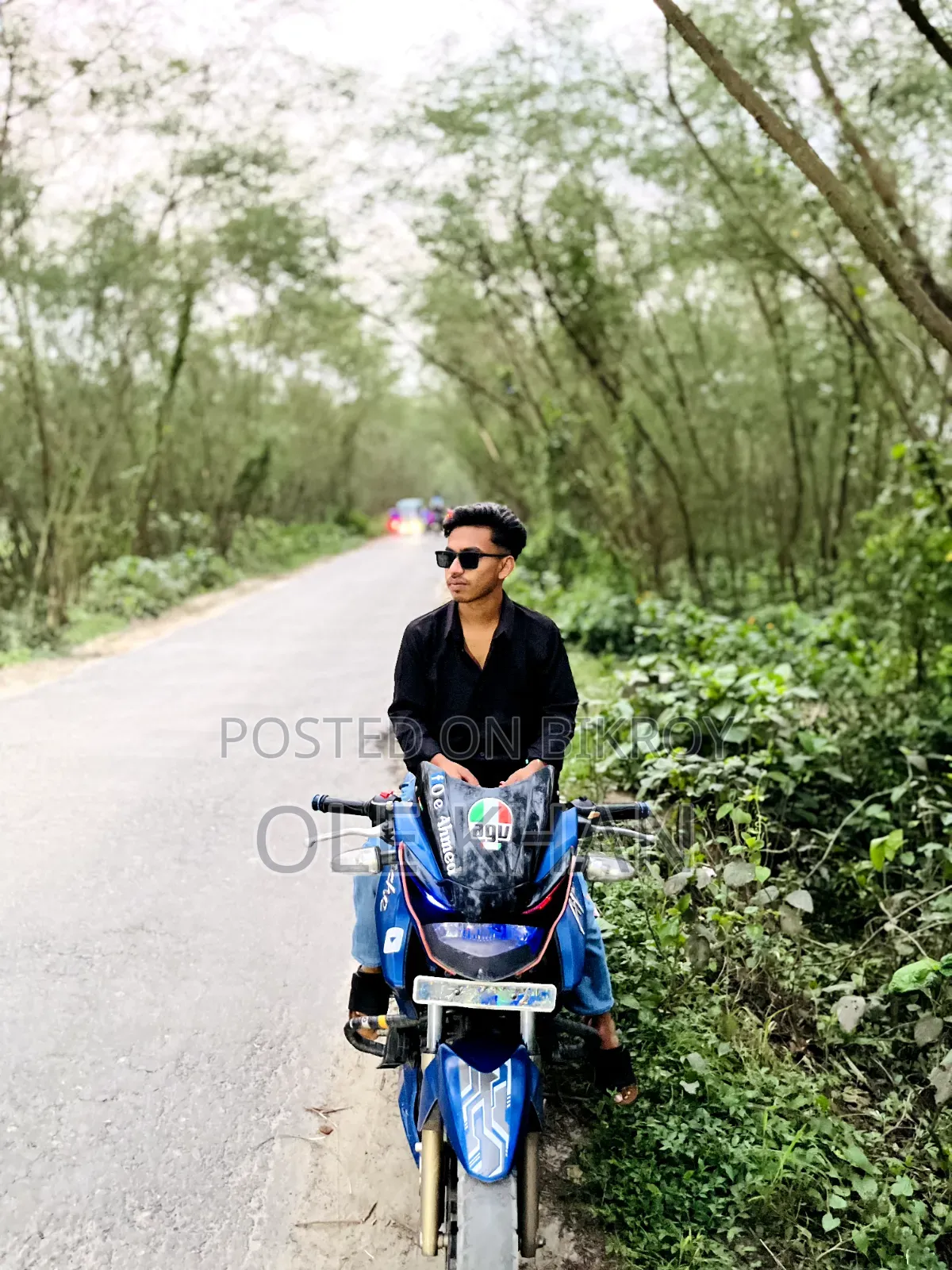 TVS Apache RTR 160 2V 2018 Blue