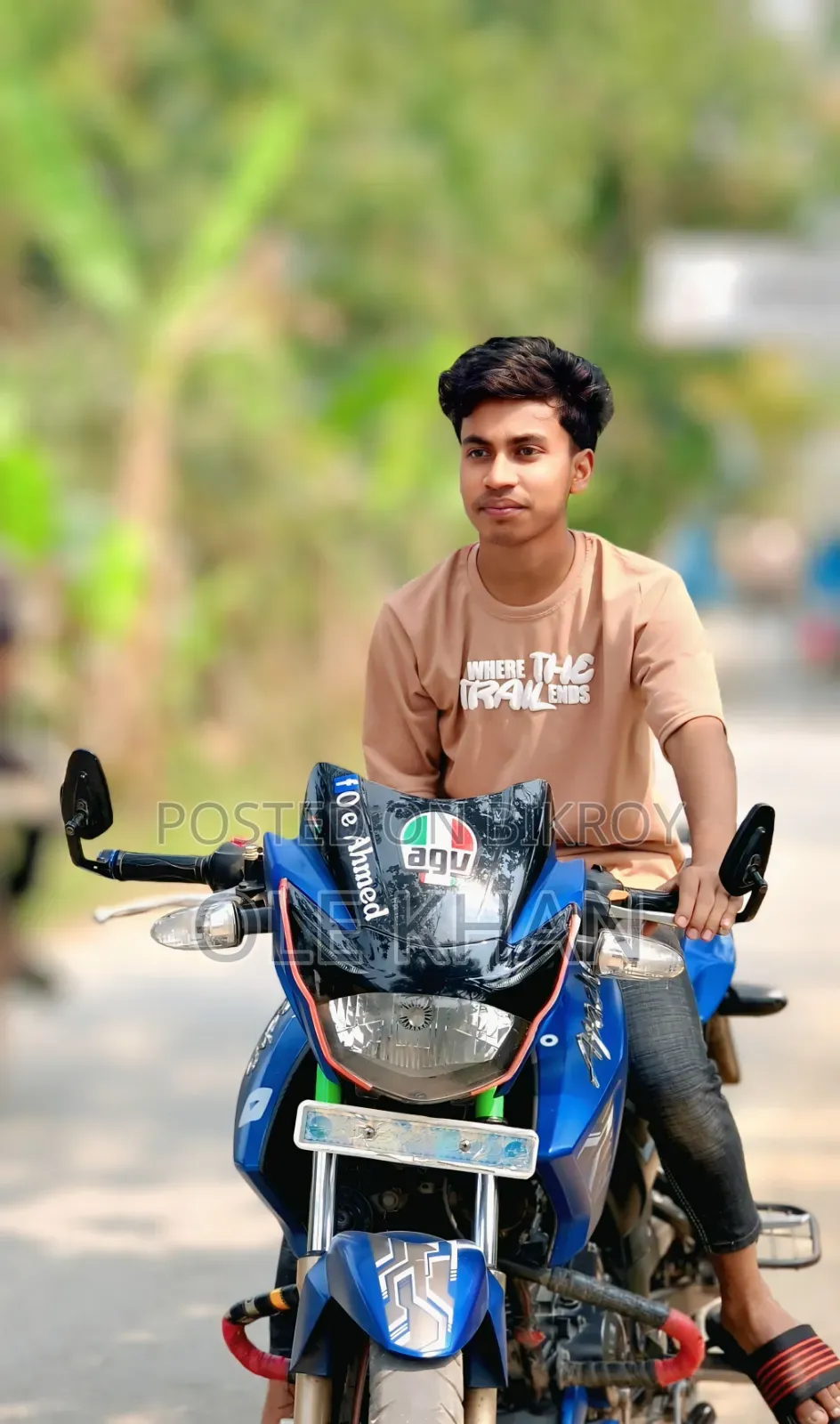 TVS Apache RTR 160 2V 2018 Blue