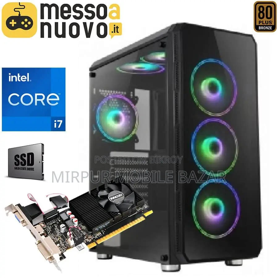 New Desktop Computer Asus 8GB Intel Core I5 HDD 500GB
