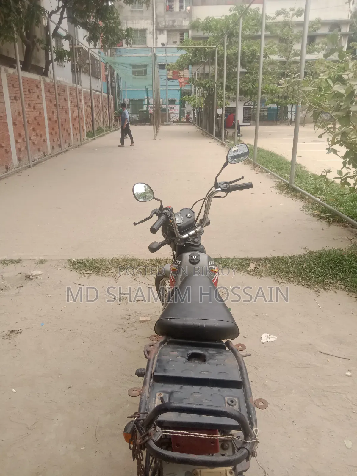 TVS XL 100 2018 Gray
