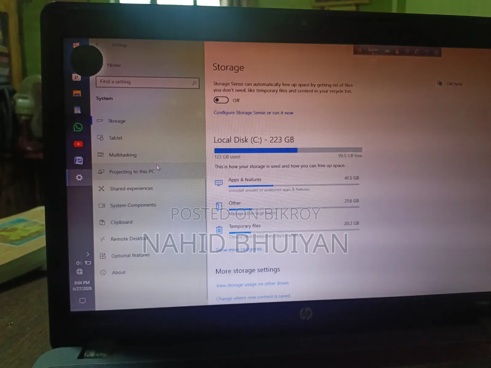 Laptop HP EliteBook 840 G6 8GB Intel Core I3 SSD 256GB