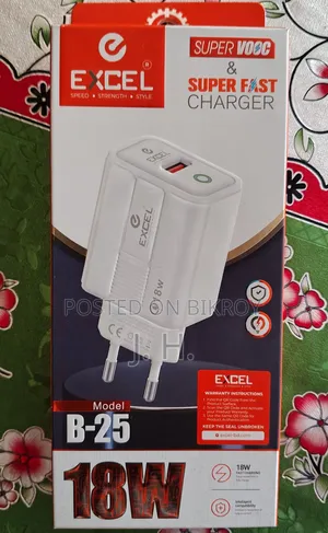 Excel 18w Fast Charger (Adapter Only) | Like New