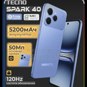 Tecno Spark 40 256 GB Blue