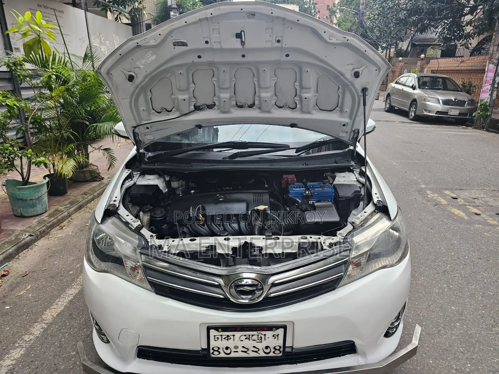 Toyota Axio 2014 White