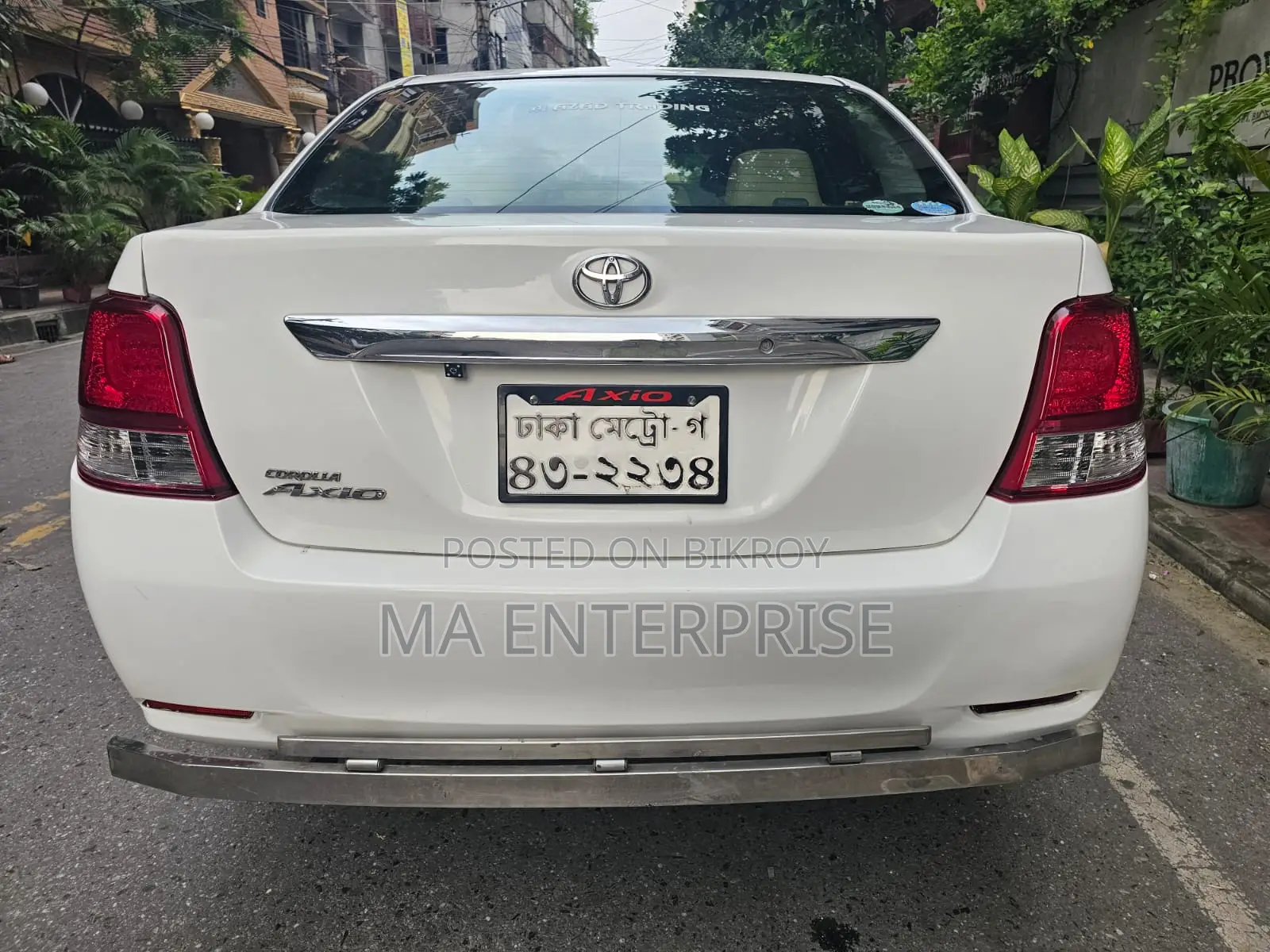 Toyota Axio 2014 White