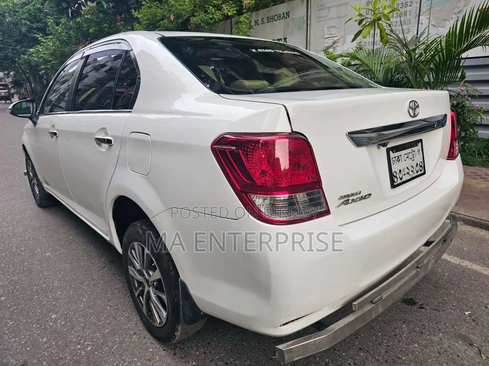 Toyota Axio 2014 White