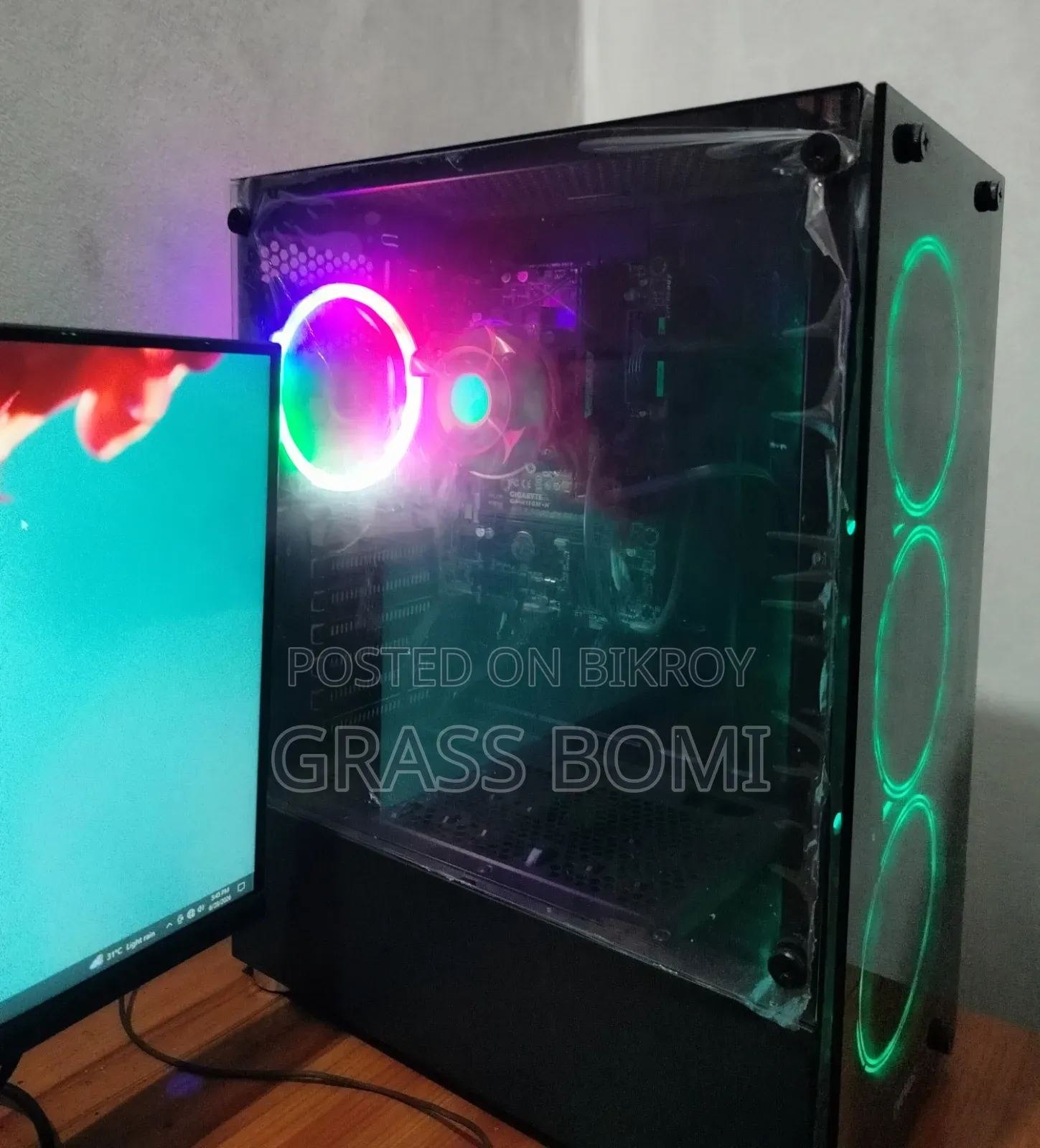 Desktop Computer Gigabyte 8GB Intel Core I5 SSD 256GB
