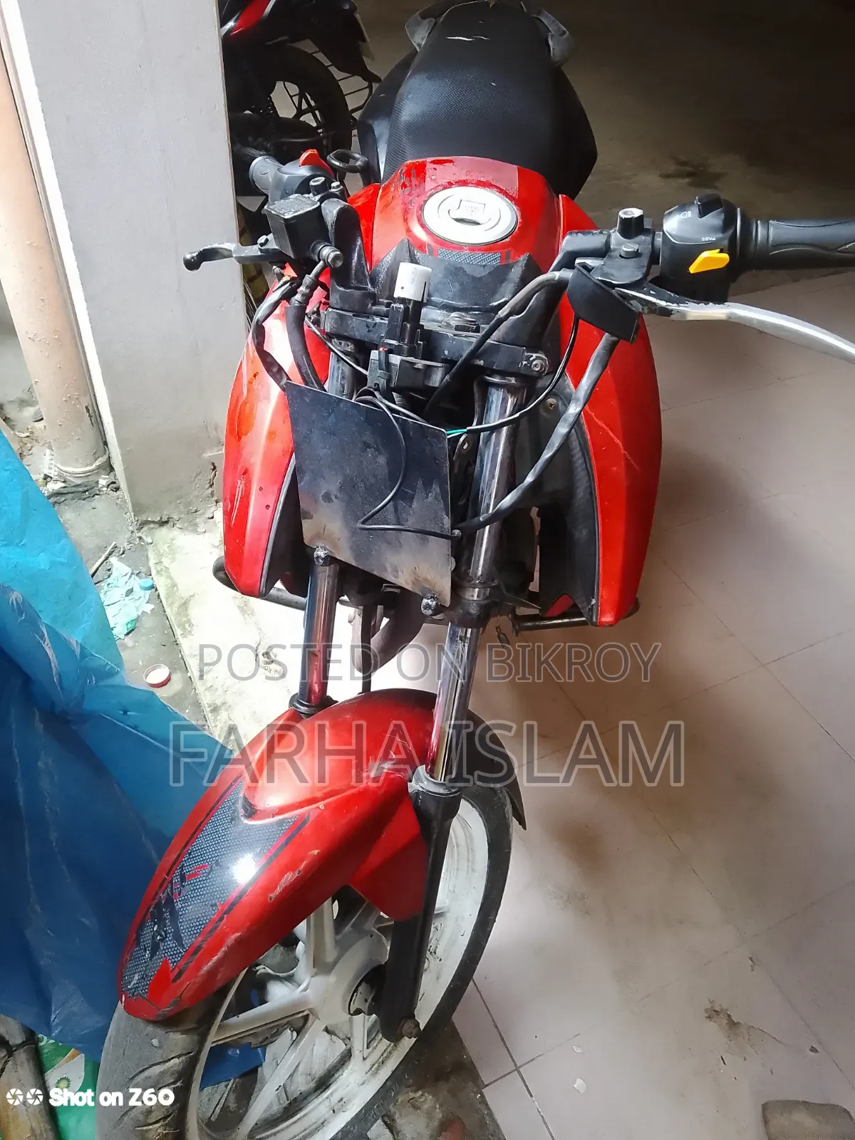 TVS Apache RTR 160 2V 2017 Red