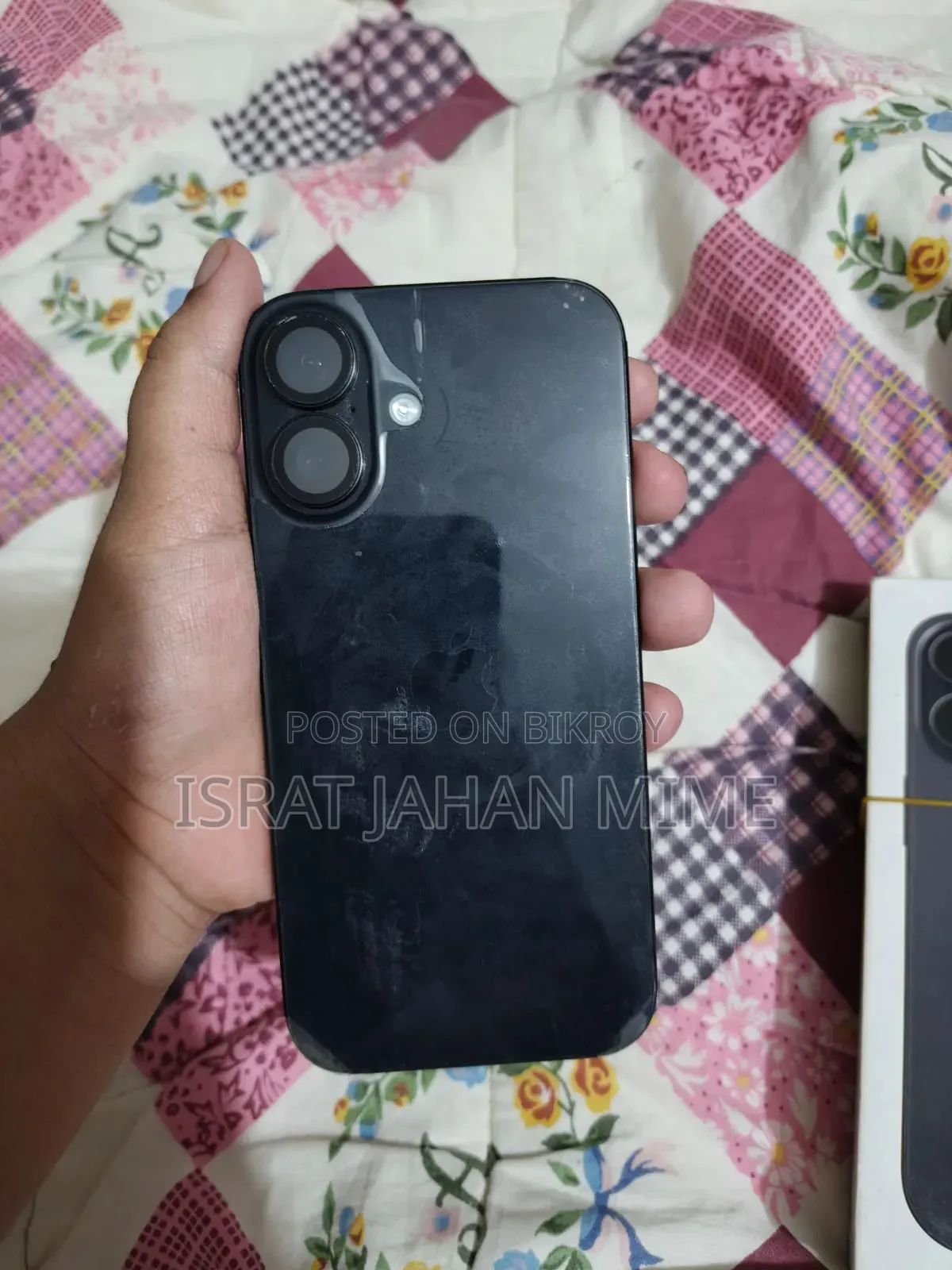 অ্যাপল আইফোন ১৬ ১২৮ জিবি ব্ল্যাক