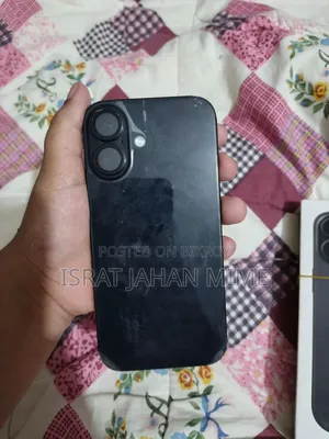 অ্যাপল আইফোন ১৬ ১২৮ জিবি ব্ল্যাক