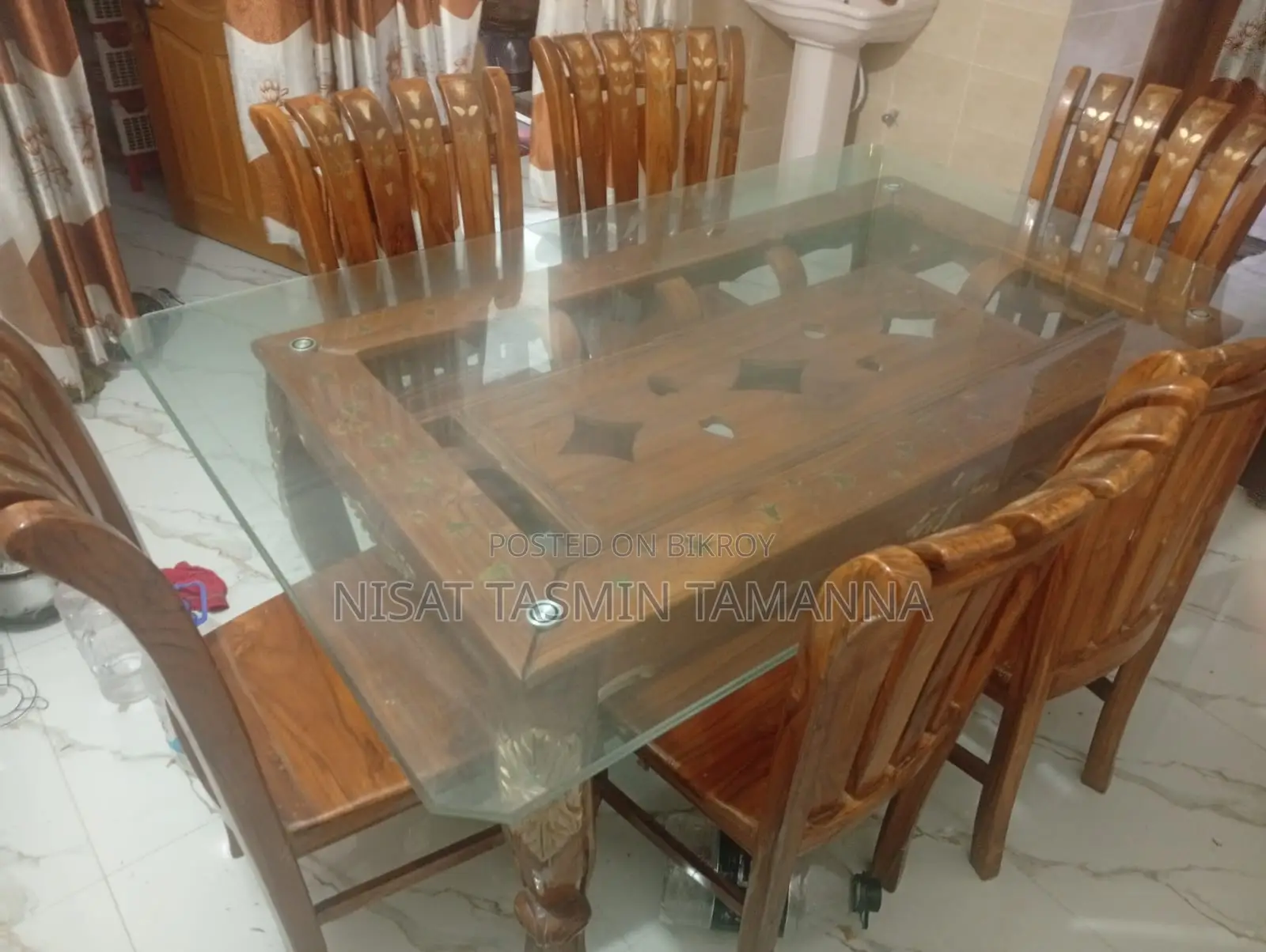 Dining Table With 6 Chairs