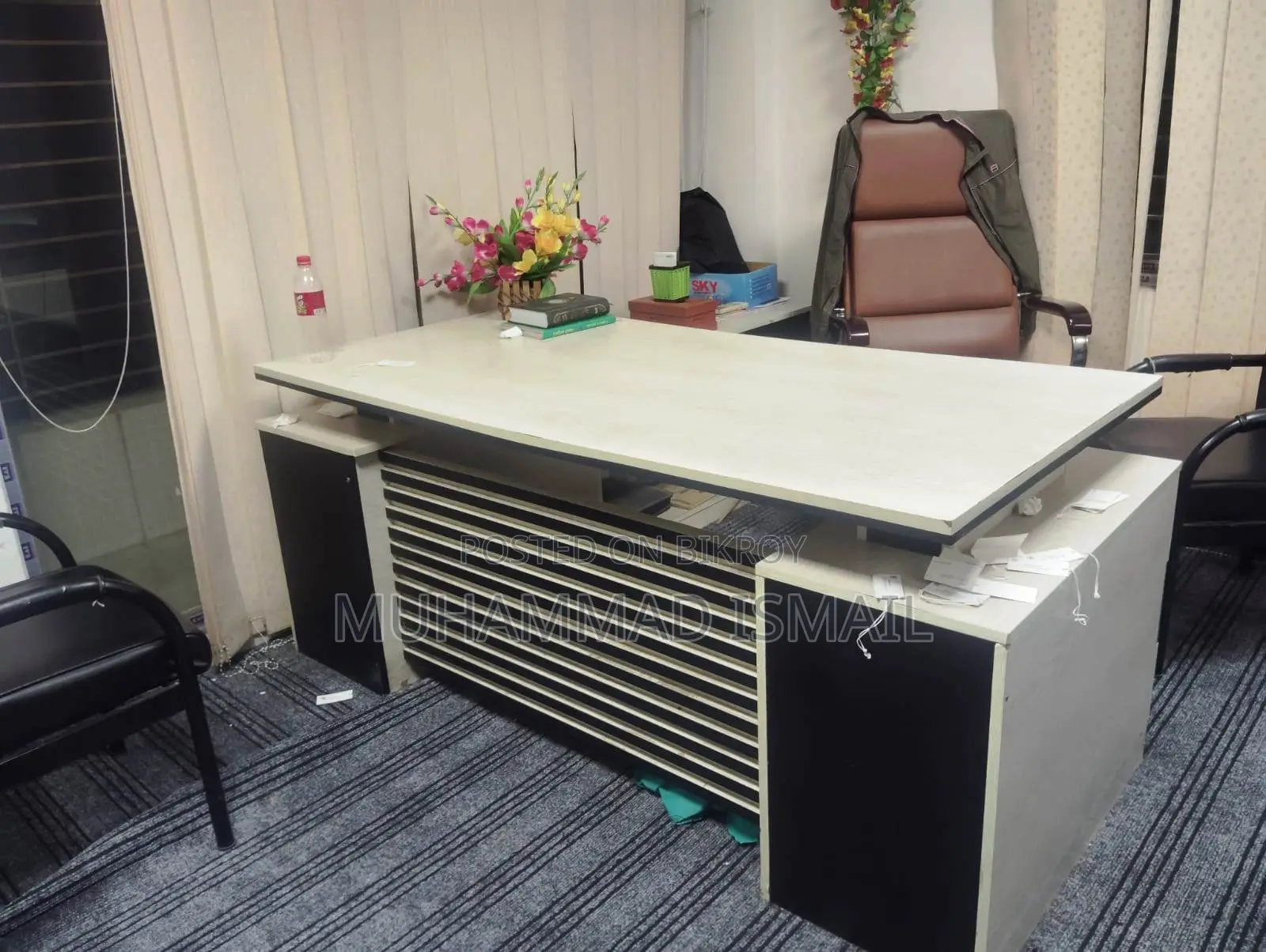 Office furniture for sale.