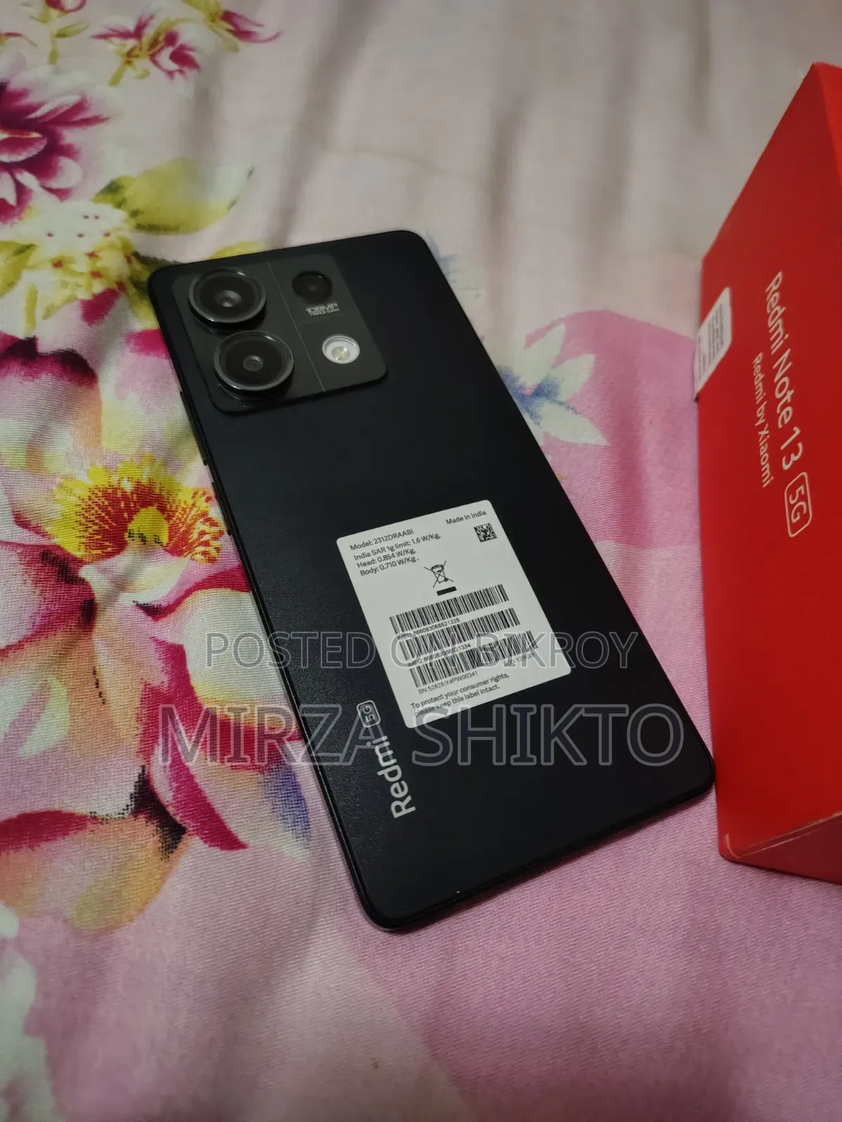 Xiaomi Redmi Note 13 128 GB Black