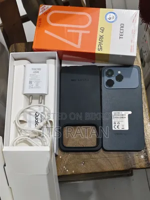 Tecno Spark 40 128 GB Black