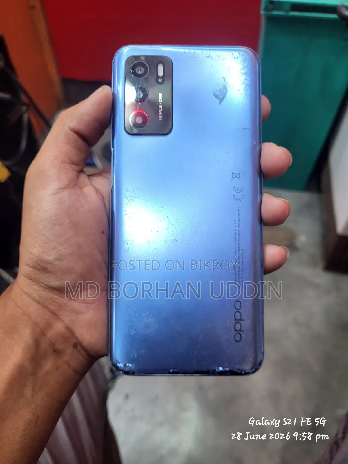 Oppo A16 64 GB Blue