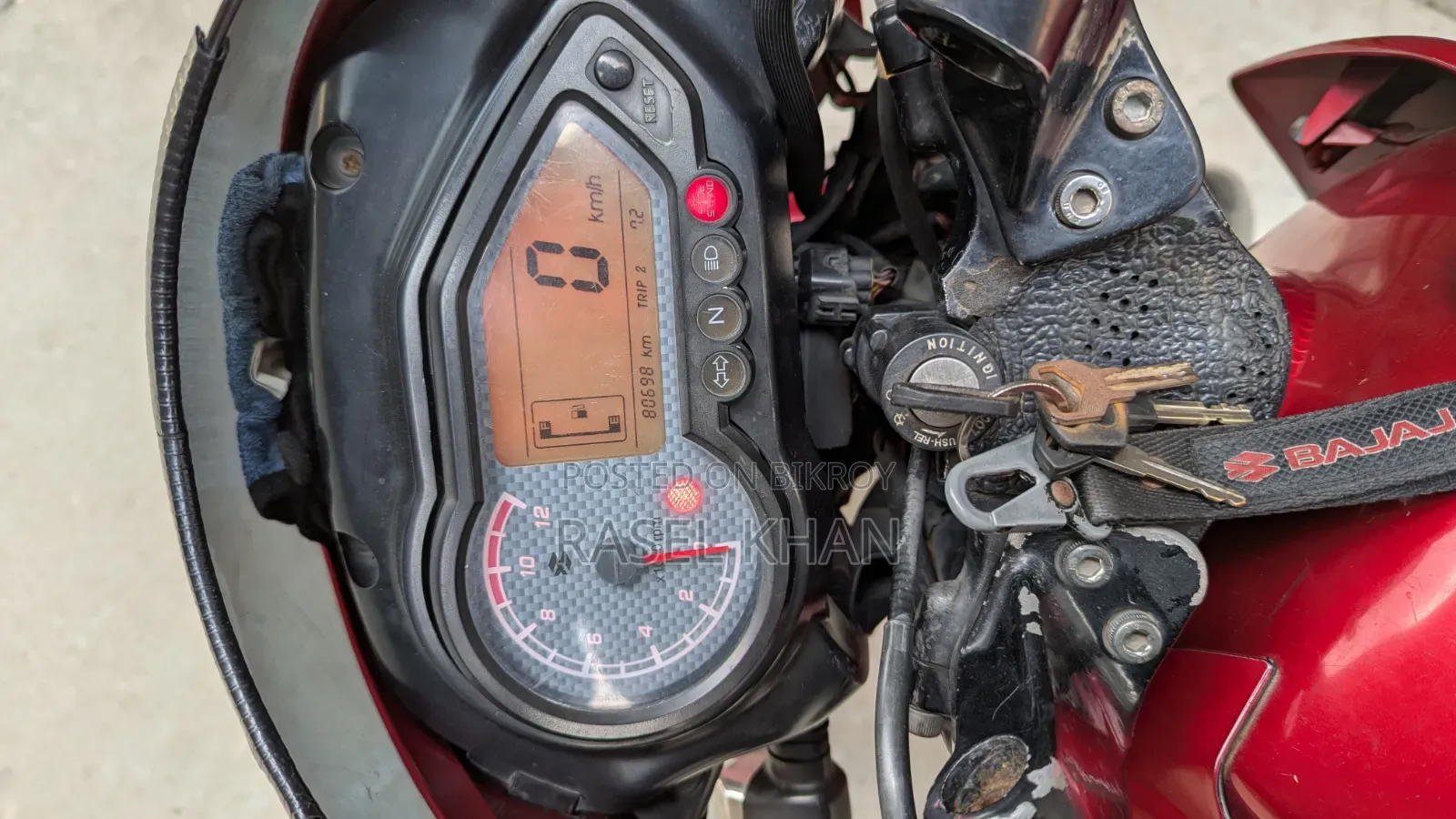 Bajaj Pulsar 150 2013 Red