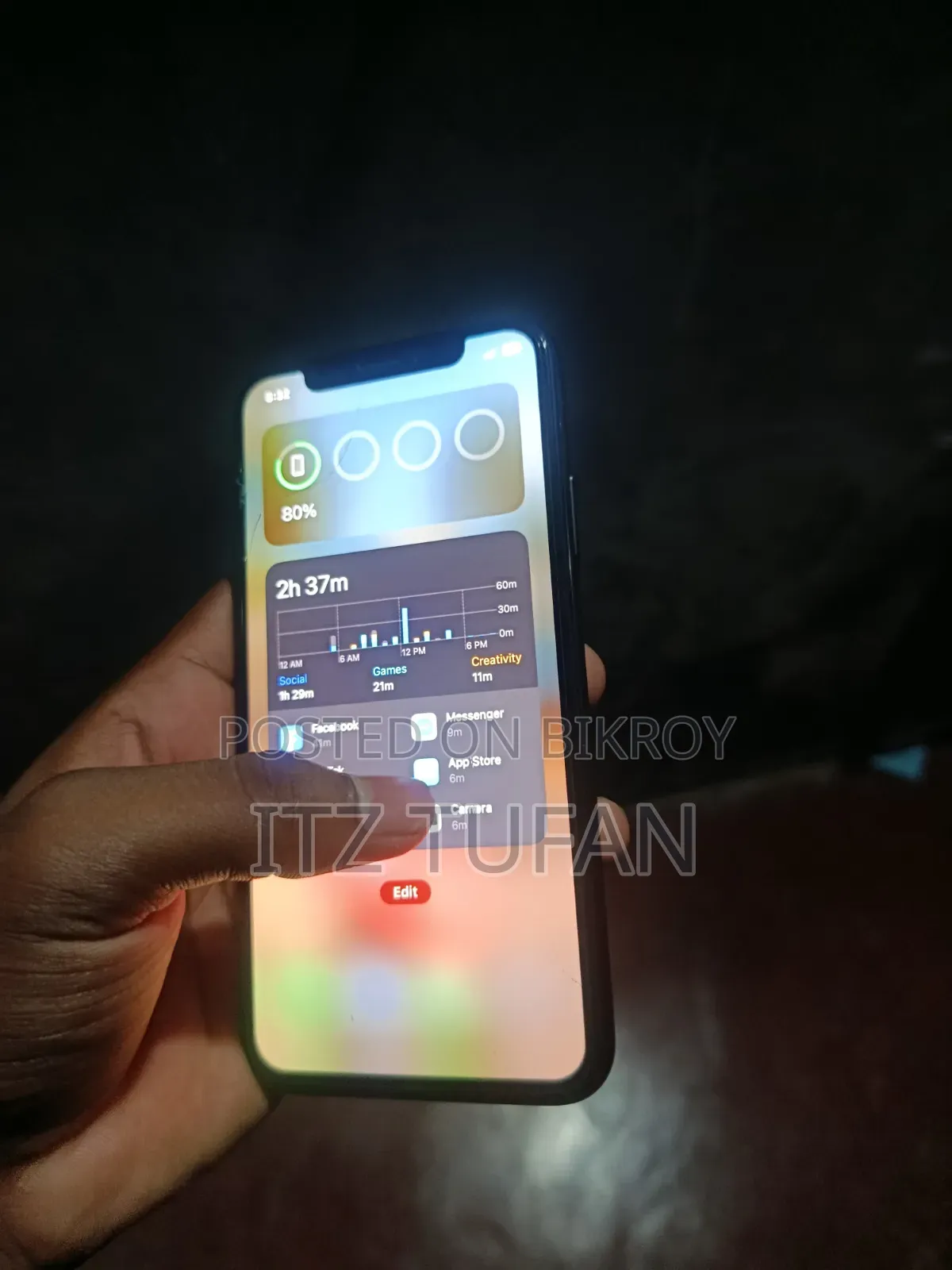 Apple iPhone X 256 GB Black