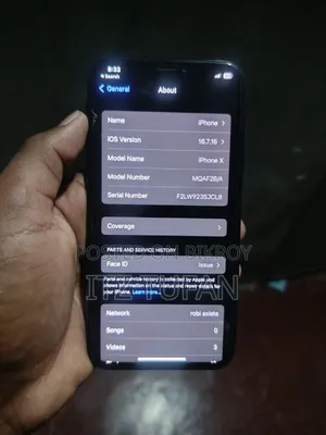 Apple iPhone X 256 GB Black