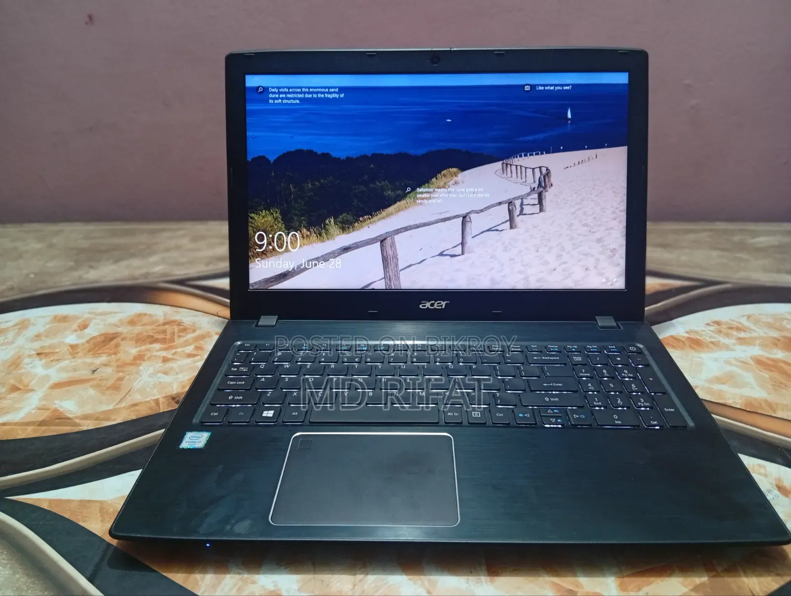 Laptop Acer AcerNote 8GB Intel Core I7 SSD 128GB