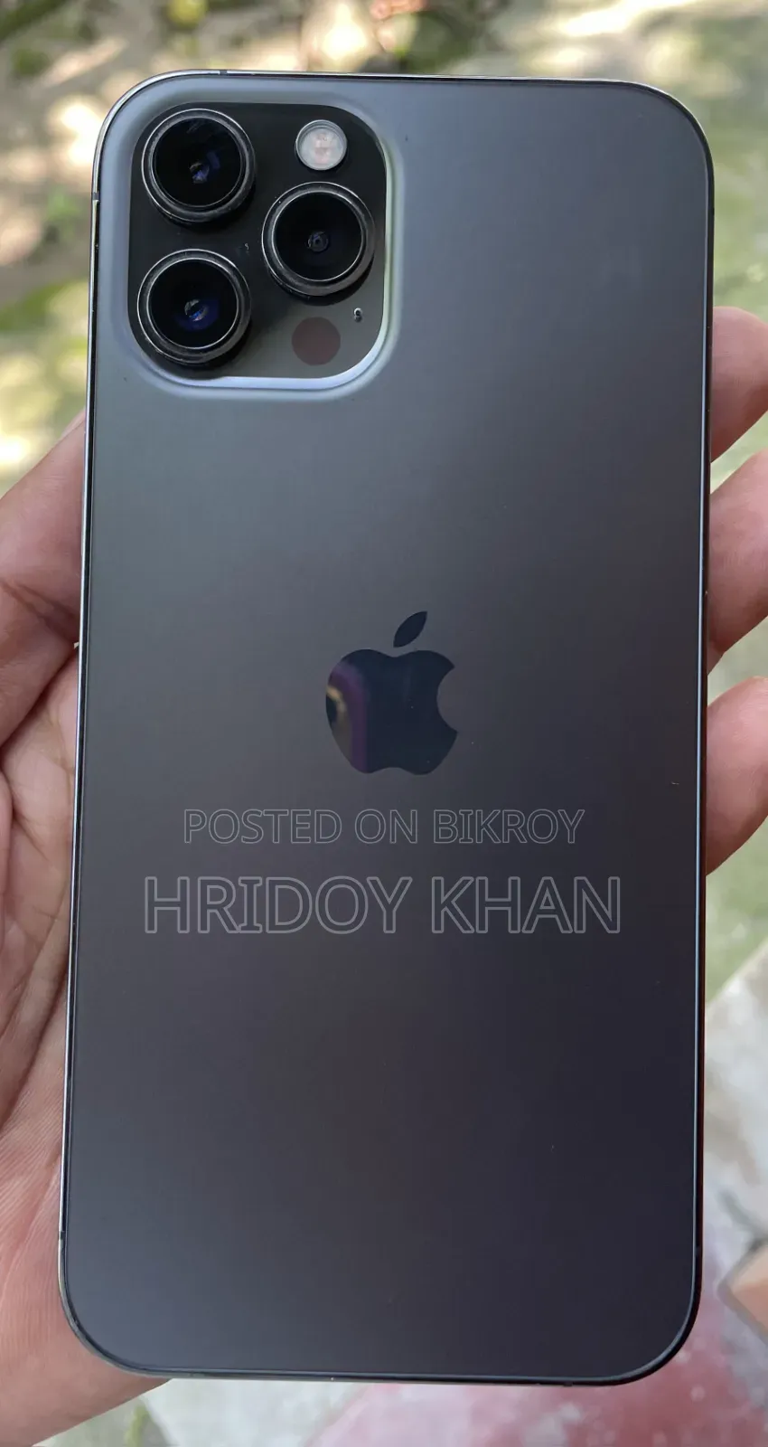 অ্যাপল আইফোন ১২ প্রো ম্যাক্স ২৫৬ জিবি ব্ল্যাক