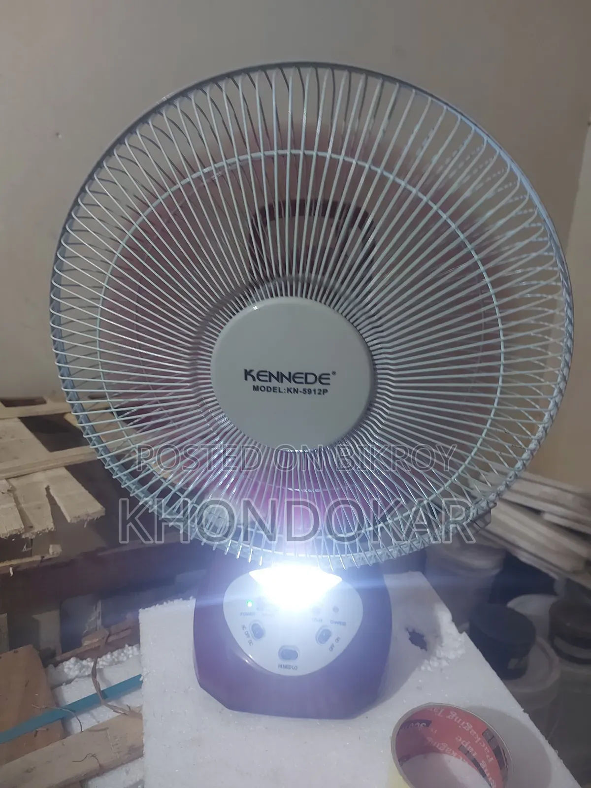 ১২ সাইজের চার্জার ফ্যান এসি ডিসি