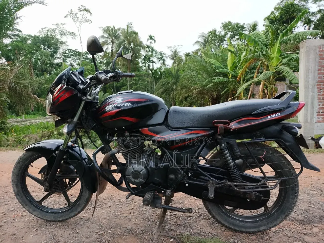 Bajaj Discover 150 2014 Red