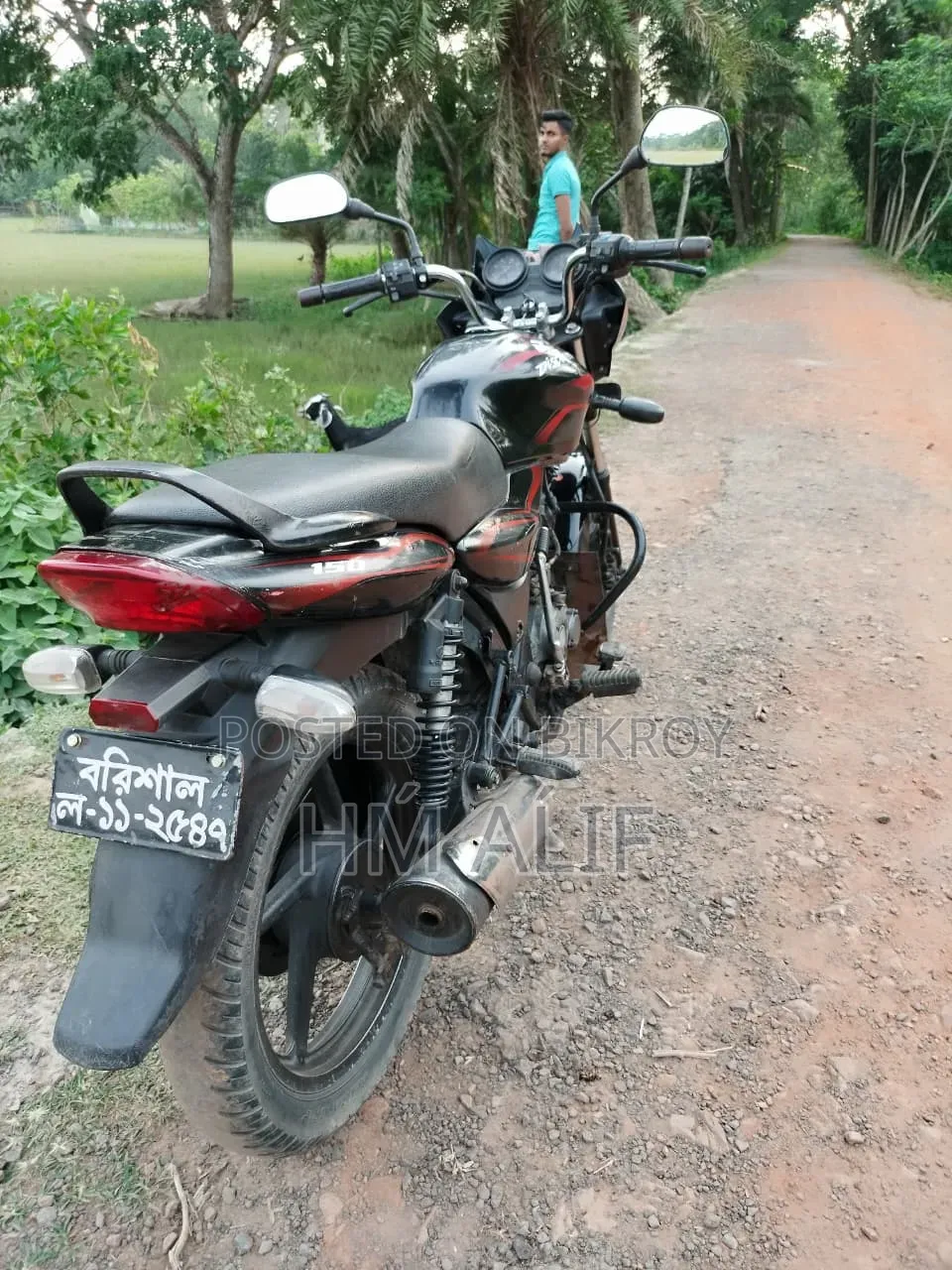 Bajaj Discover 150 2014 Red