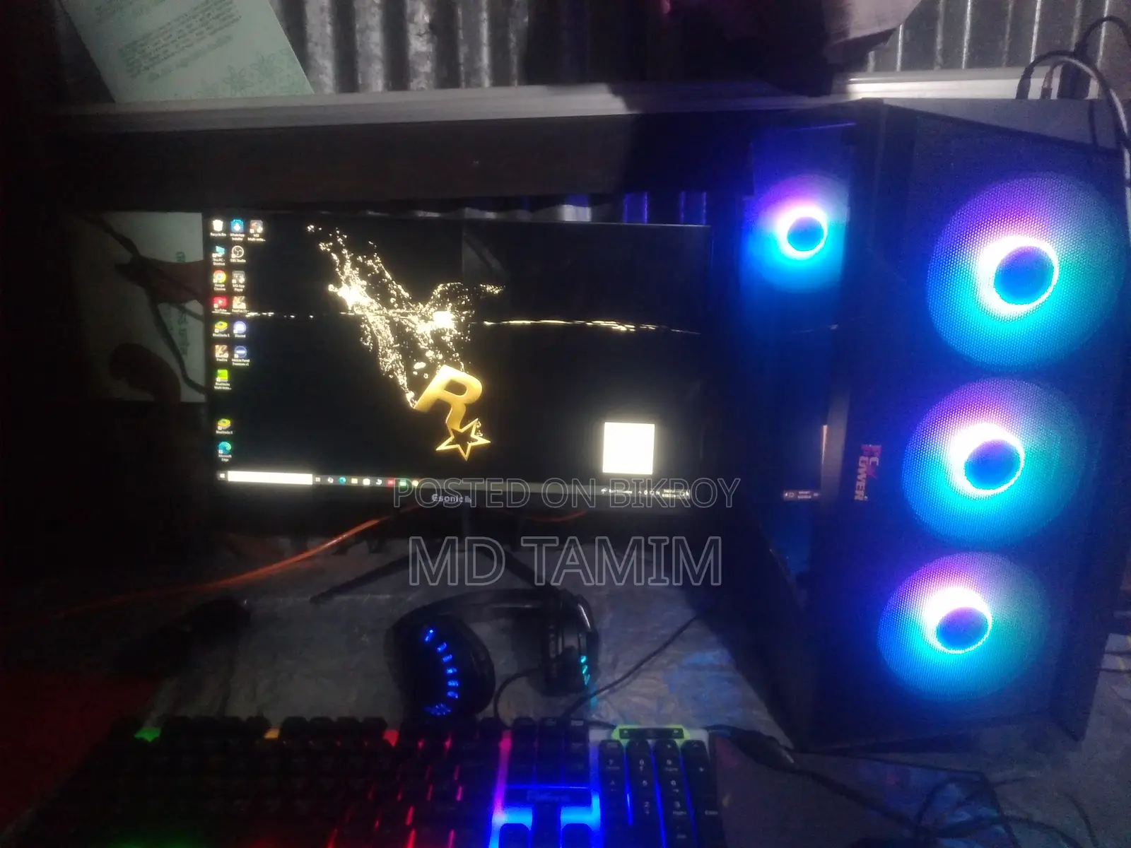 New Desktop Computer MSI PRO 20EX 7NC 8GB AMD Ryzen 5 SSD 128GB