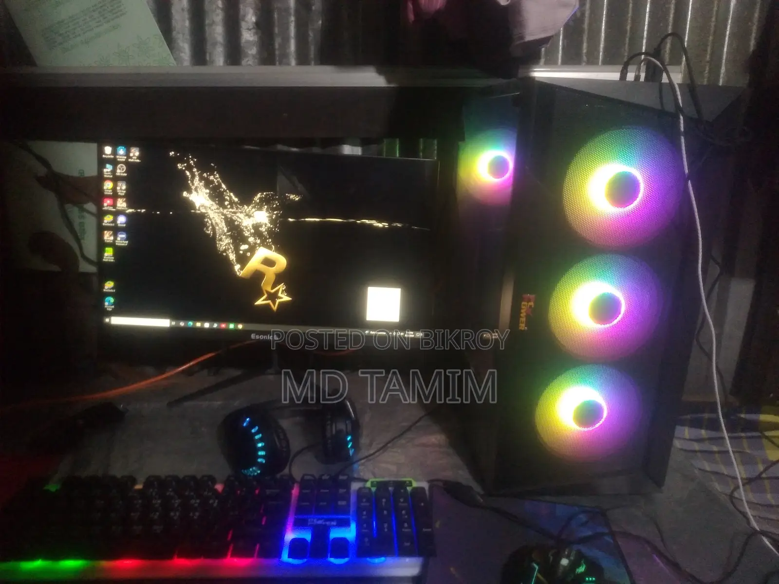 New Desktop Computer MSI PRO 20EX 7NC 8GB AMD Ryzen 5 SSD 128GB