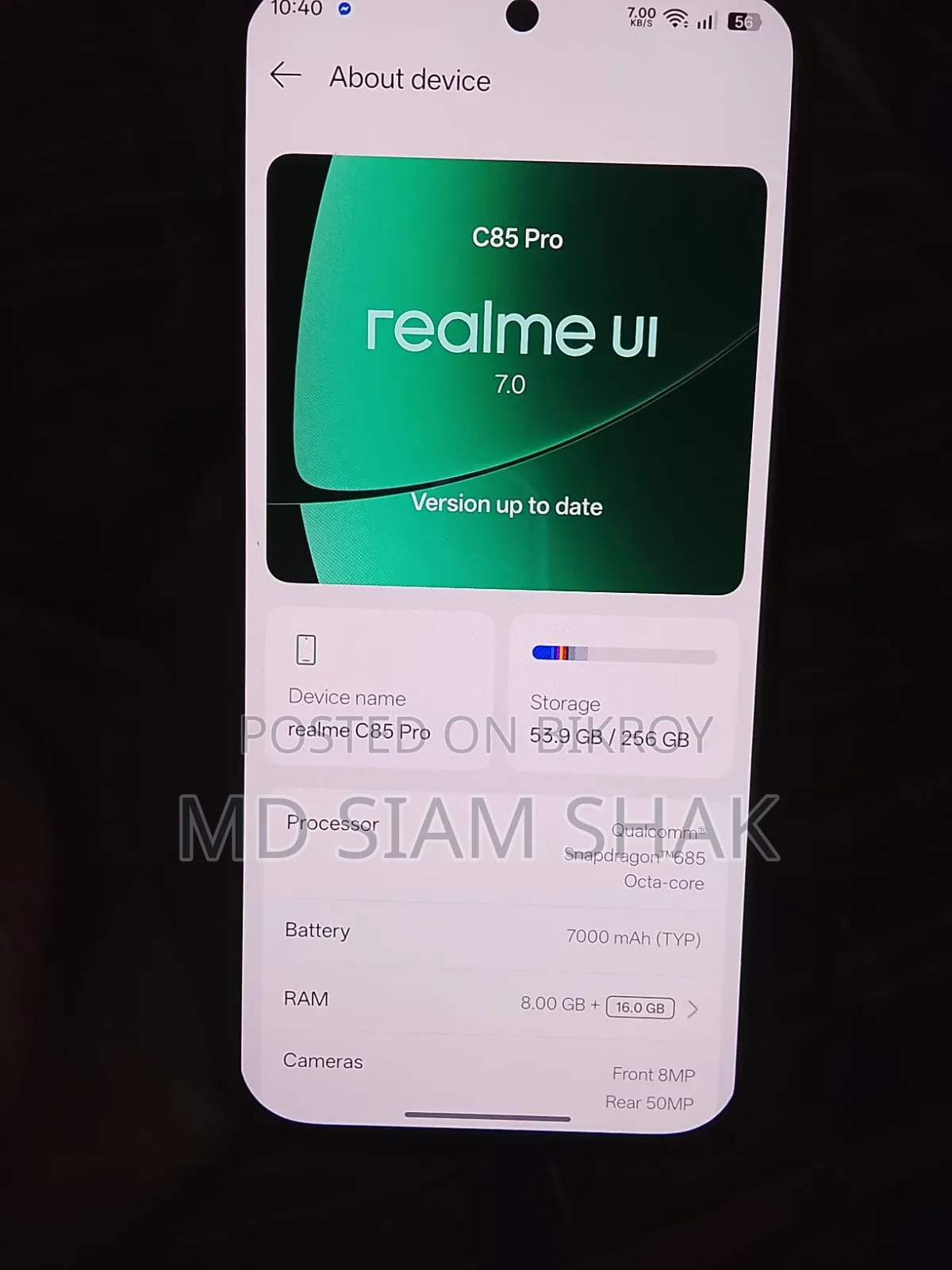 Realme C85 Pro 256 GB Blue