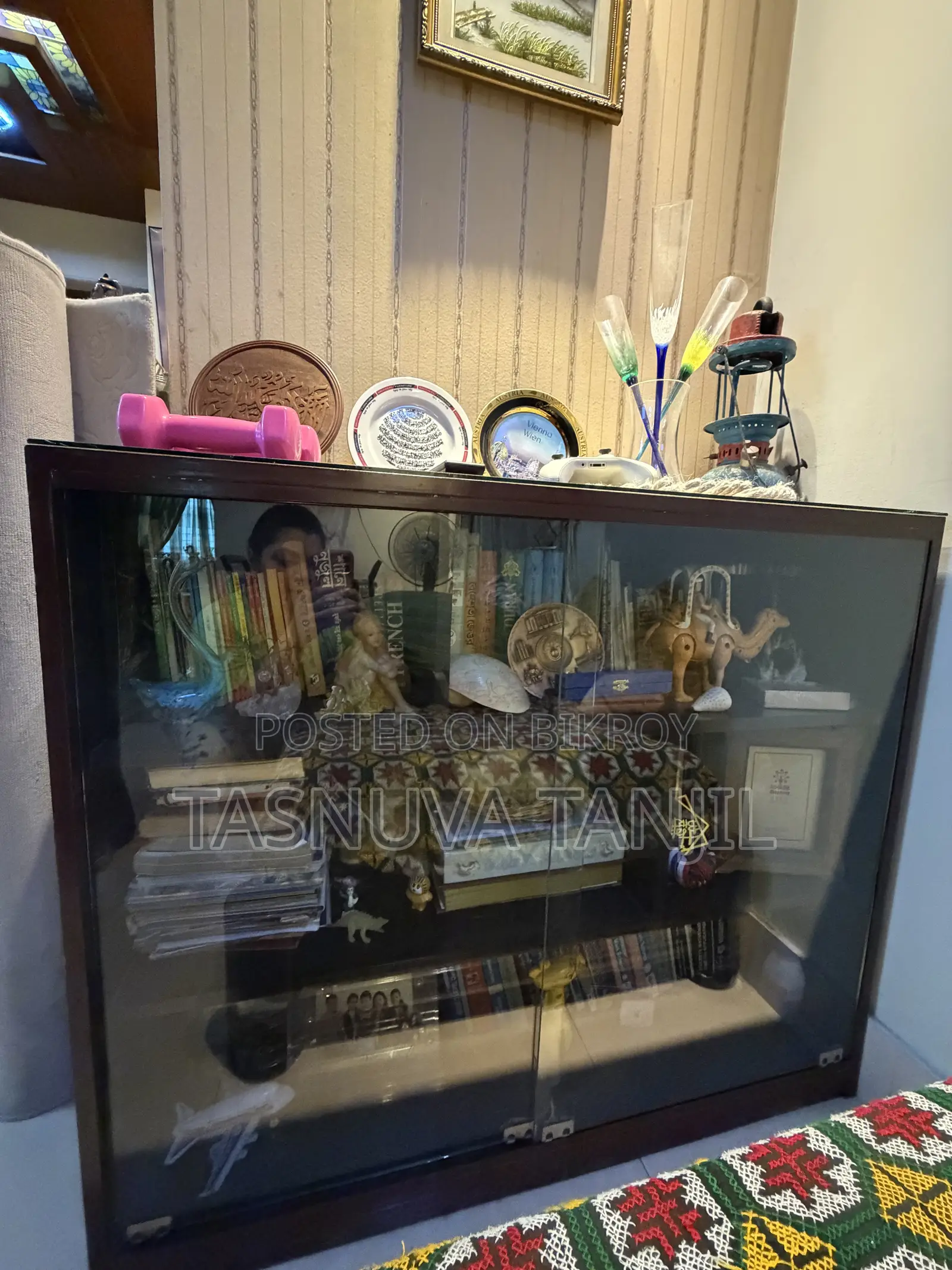 Mahogany Wooden Shelf