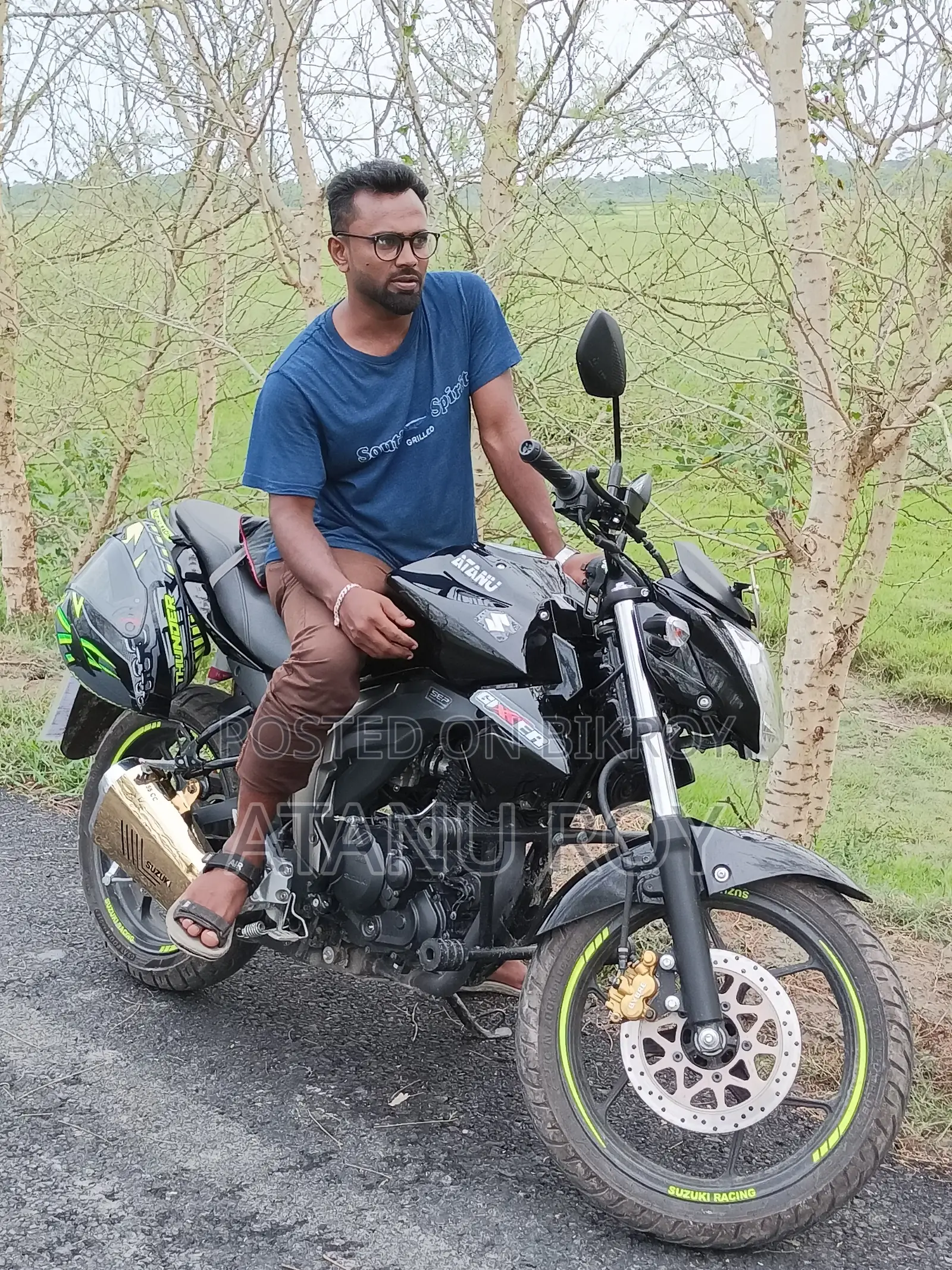 Suzuki Gixxer Monotone 2023 Black